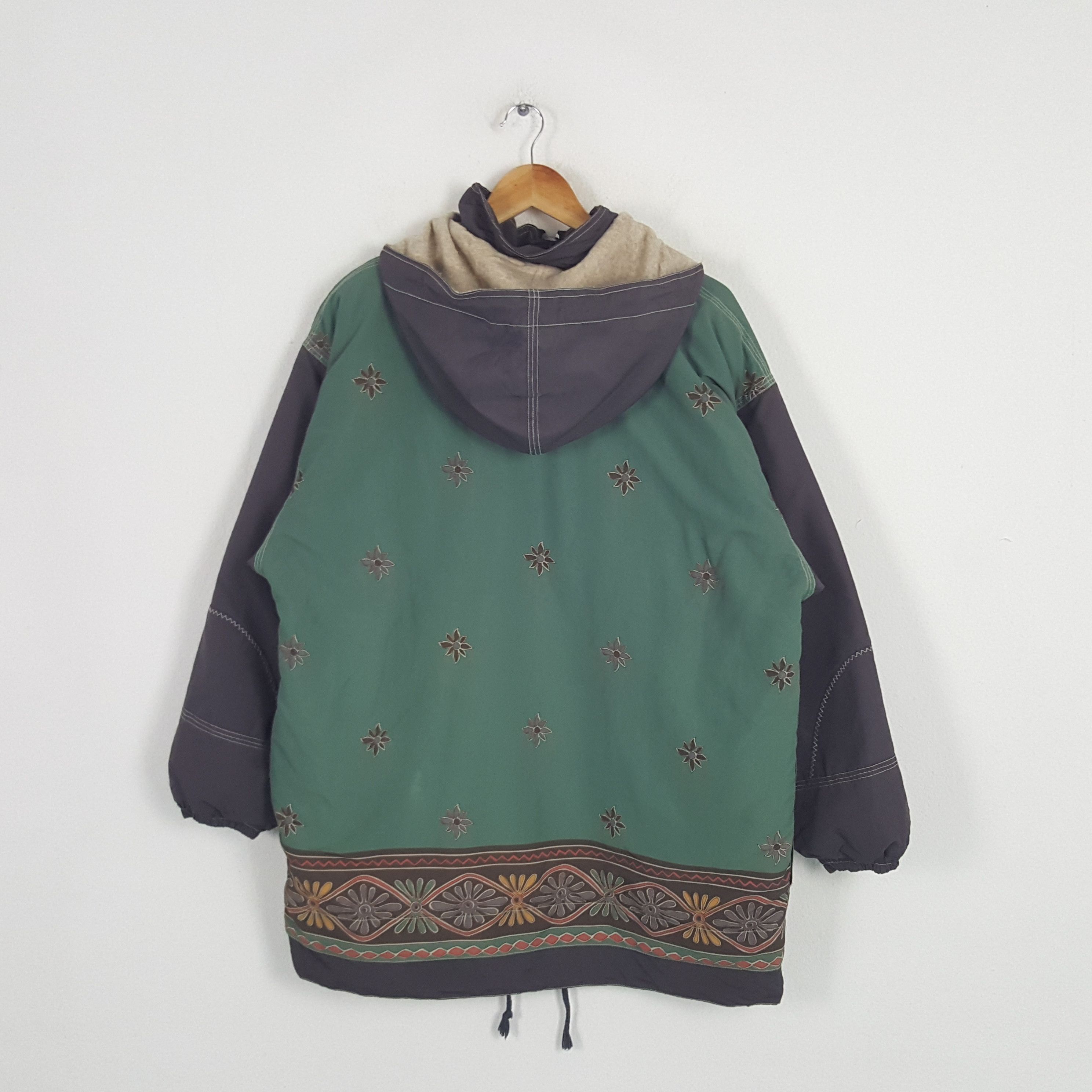 Gypsy × Vintage Vintage Active Swiss Design Hippie Style Winter Jacket Size US XL / EU 56 / 4 - 3 Thumbnail