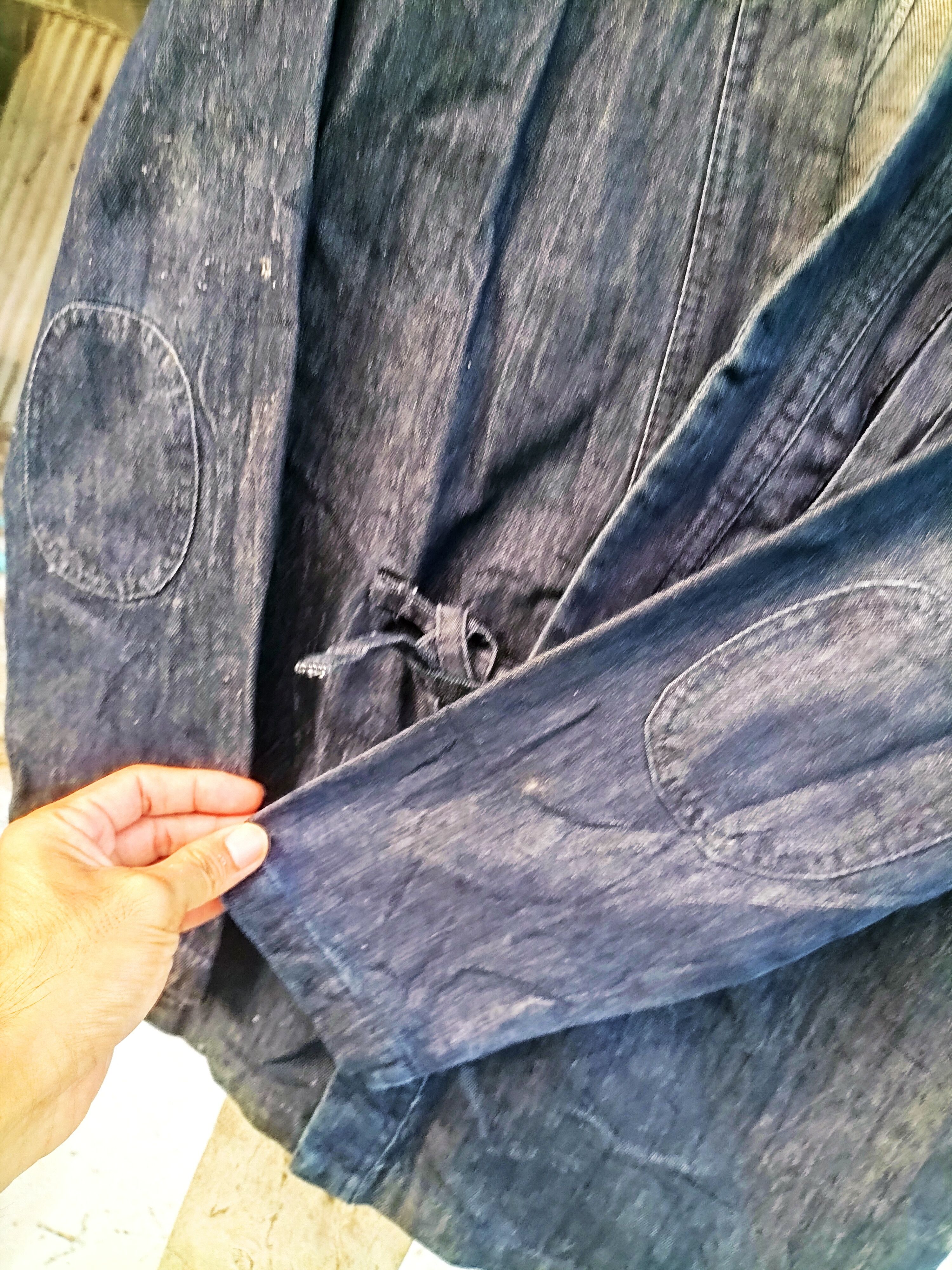 Japanese Brand Vintage Mr. DT Denim Yukata Navy Fashion Workwear Bluenavy Size US M / EU 48-50 / 2 - 5 Thumbnail