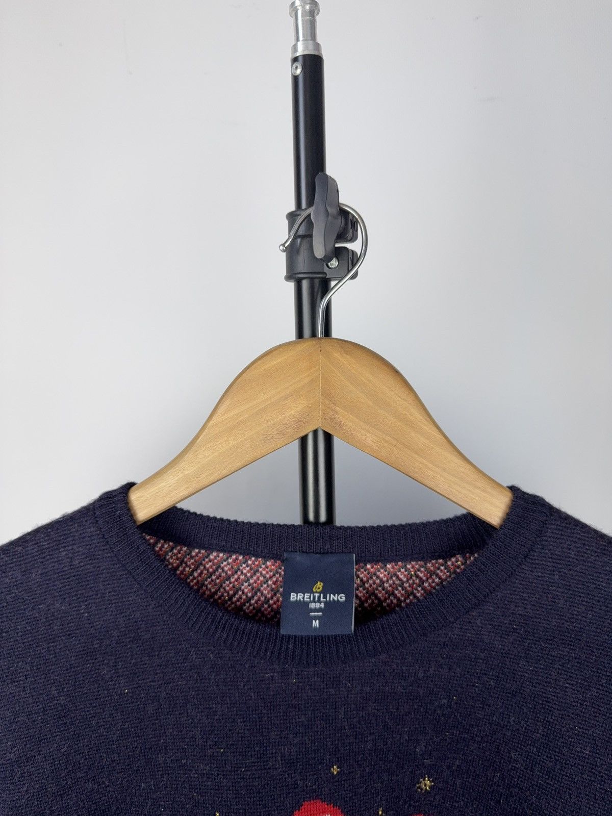Breitling Vintage 00s Retro Rare Luxury official Breitling Sweater Size US M / EU 48-50 / 2 - 6 Thumbnail