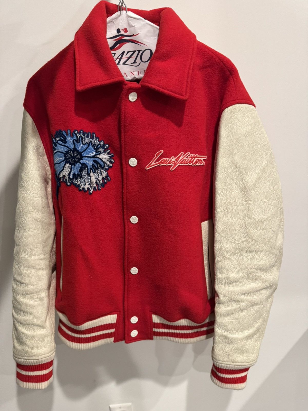 Louis Vuitton x Yayoi Kusama psychedelic flower jacket