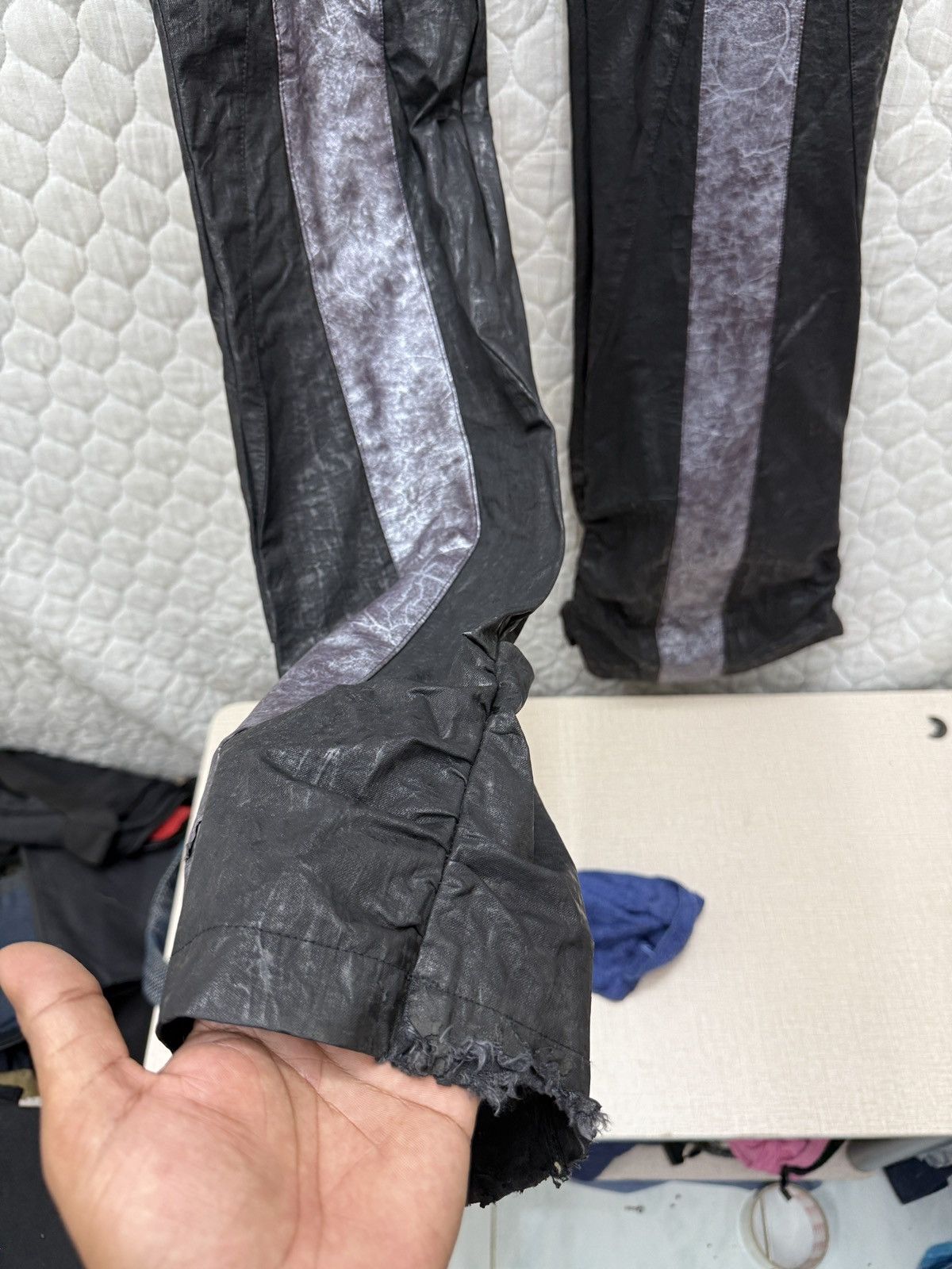 Hypebeast 🔥🔥🔥ARCHIVE PUNK GOTH PANTS Size 30" / US 8 / IT 44 - 8 Thumbnail