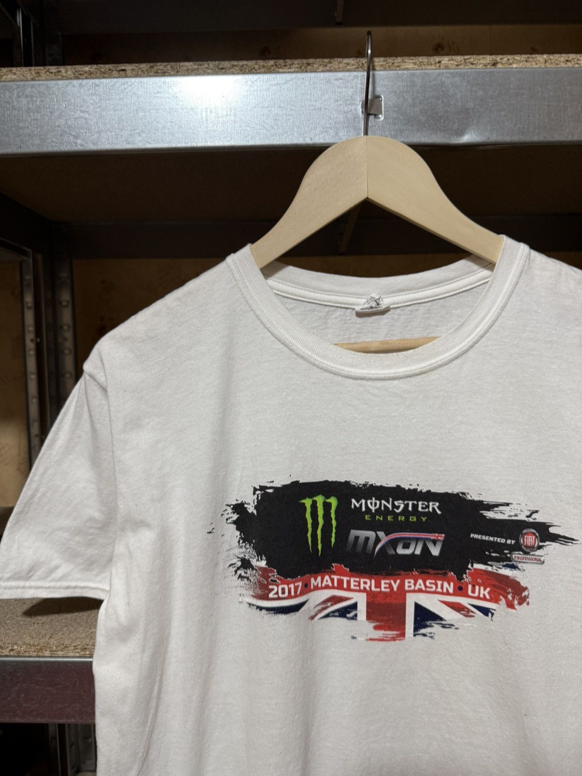 Fox Racing × Vintage Monster Energy FIM Motocross Of Nations 2017 Racing T-shirt Size US M / EU 48-50 / 2 - 4 Thumbnail