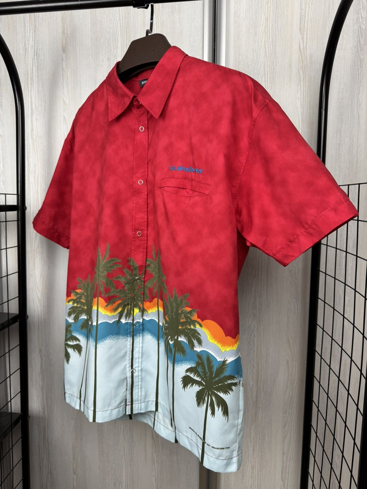 Quiksilver Quiksilver Vintage Hawaiian Shirt Short Sleeve Men’s Size XL Size US XL / EU 56 / 4 - 5 Thumbnail