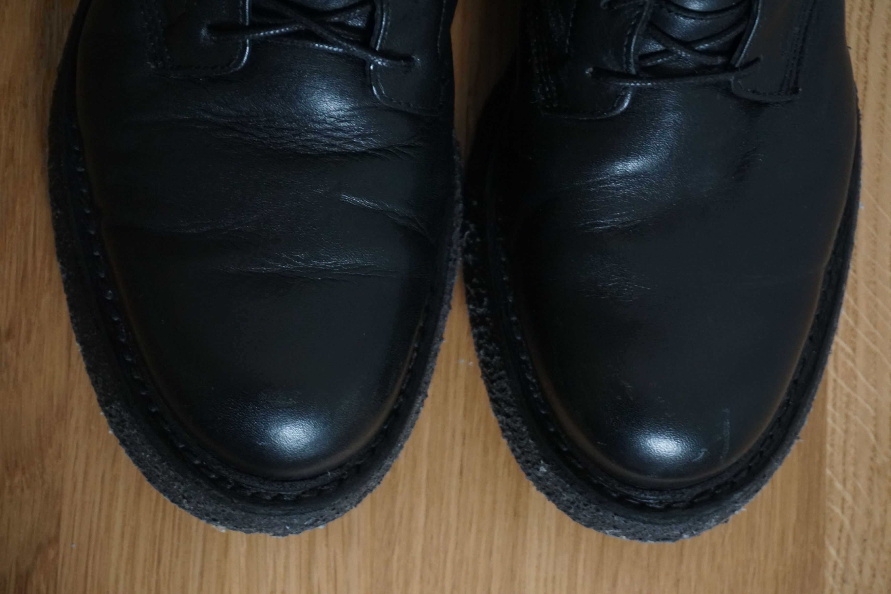 Balmain FW11 Shearling Ranger Boots by Christophe Decarnin Size US 7 / EU 40 - 11 Thumbnail