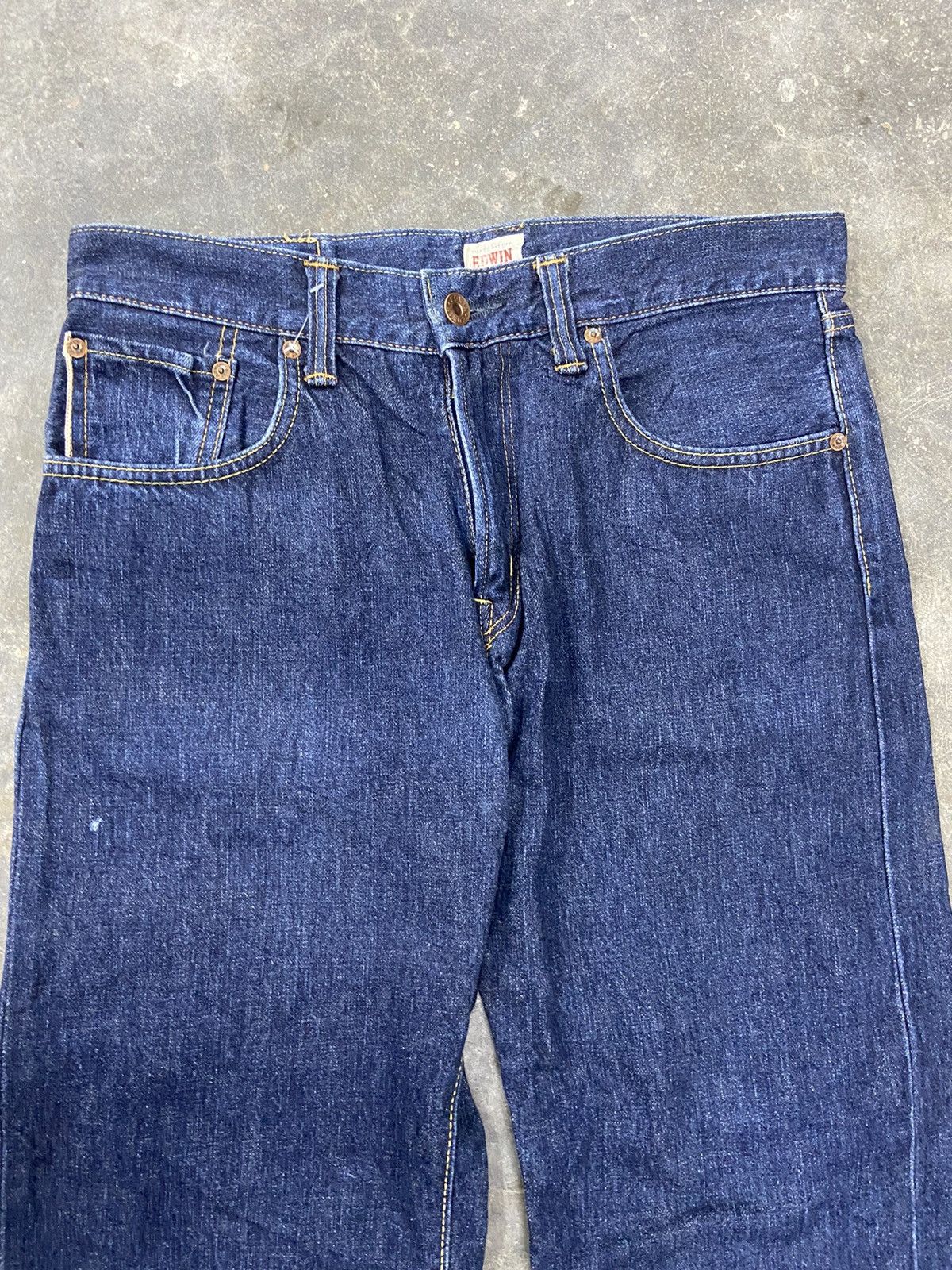 Edwin 🔥 Vintage Edwin jeans Edwin 505ZX selvedge street fashion Size US 32 / EU 48 - 4 Thumbnail