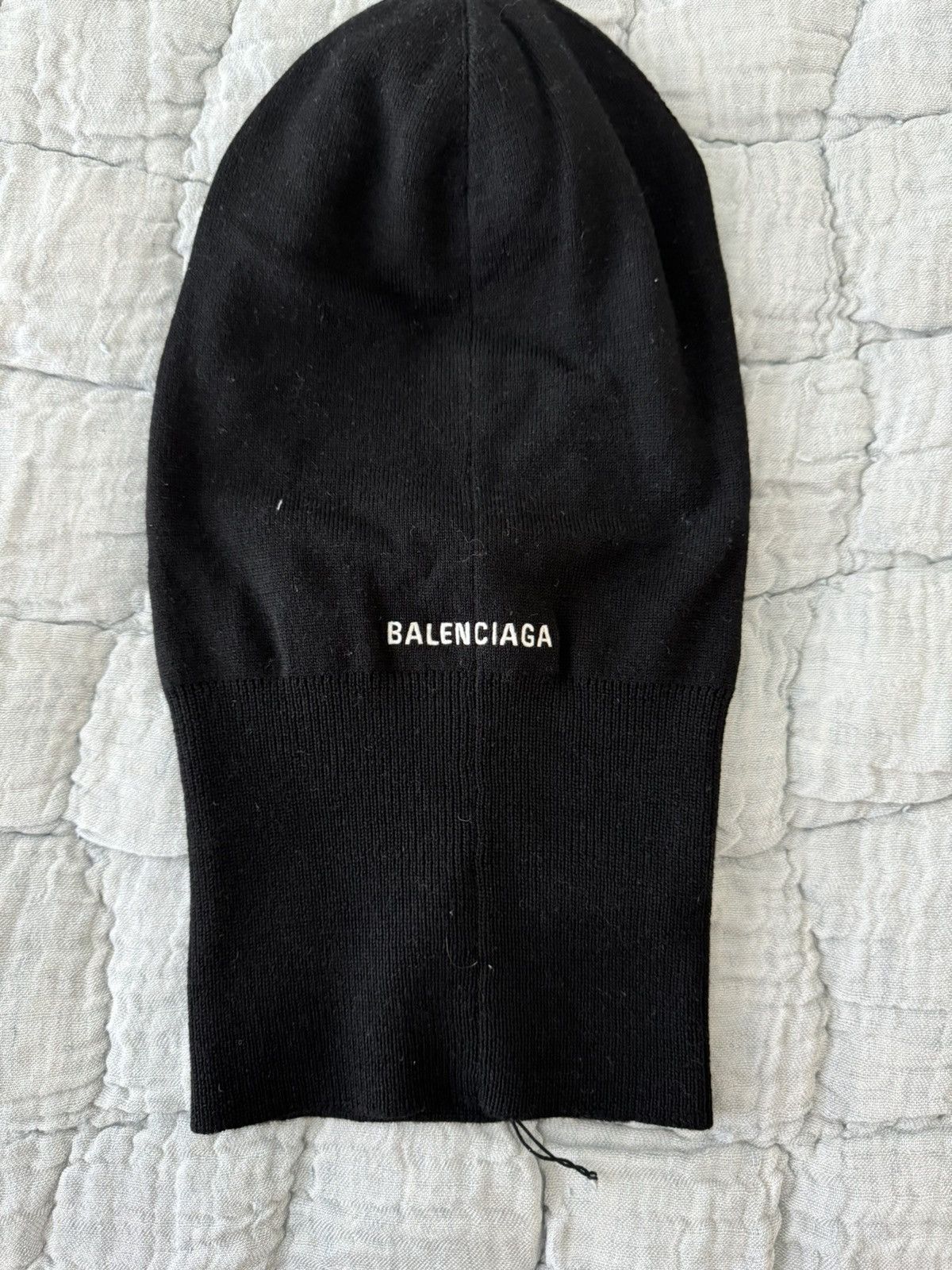 Balenciaga Balenciaga Wool Knit Baclava Size ONE SIZE - 2 Thumbnail