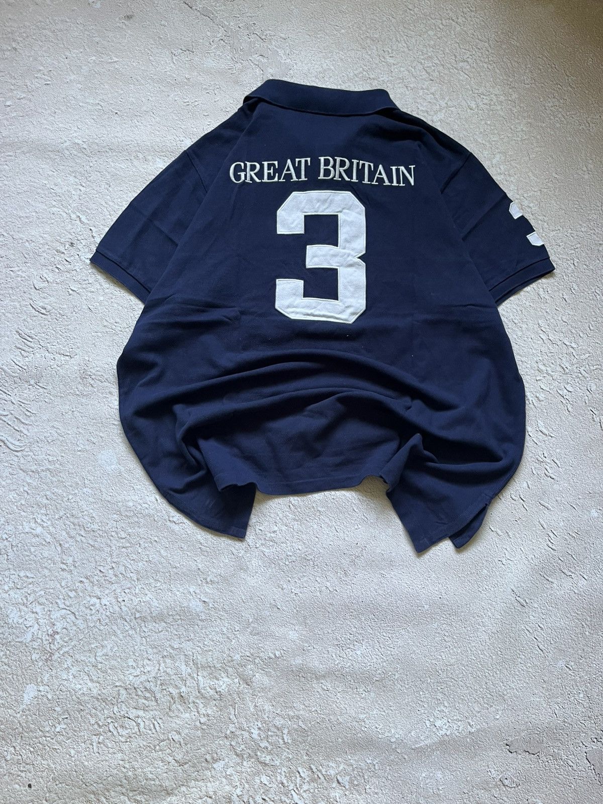 Polo Ralph Lauren Ralph Lauren Polo “Great Britain” Rugby Shirt Y2K Size US XL / EU 56 / 4 - 7 Thumbnail