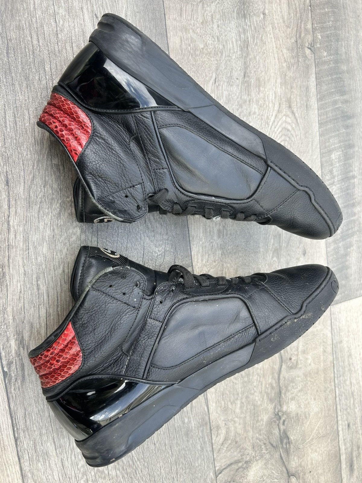 Gucci Gucci Interlocking G Logo High-Top Sneakers Size US 9 / EU 42 - 7 Thumbnail