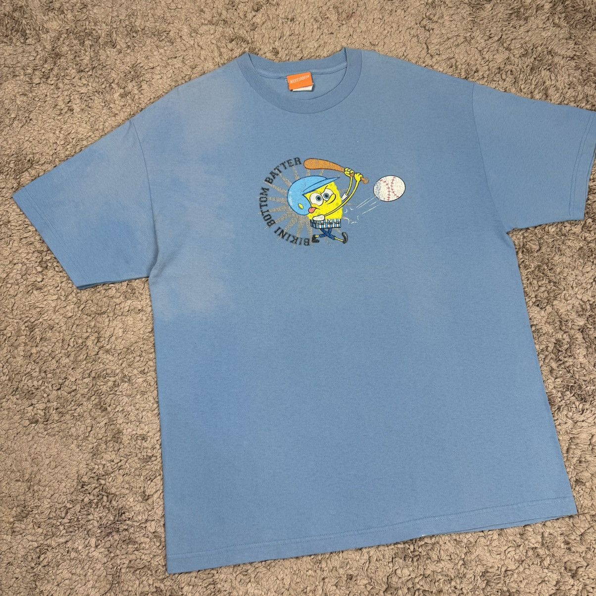 Nickelodeon Vintage Spongebob Squarepants T-shirt Size US XL / EU 56 / 4 - 3 Thumbnail