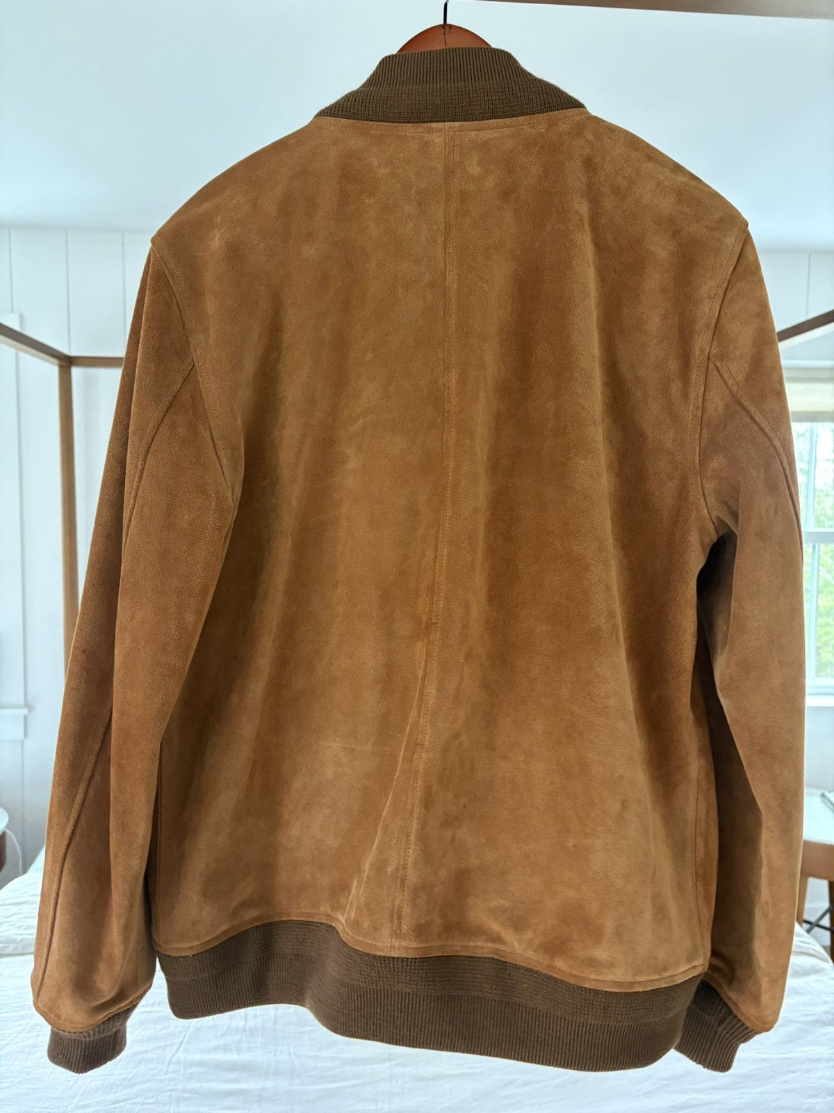 Taylor Stitch The Bomber Jacket in Sierra Suede Size US M / EU 48-50 / 2 - 3 Thumbnail