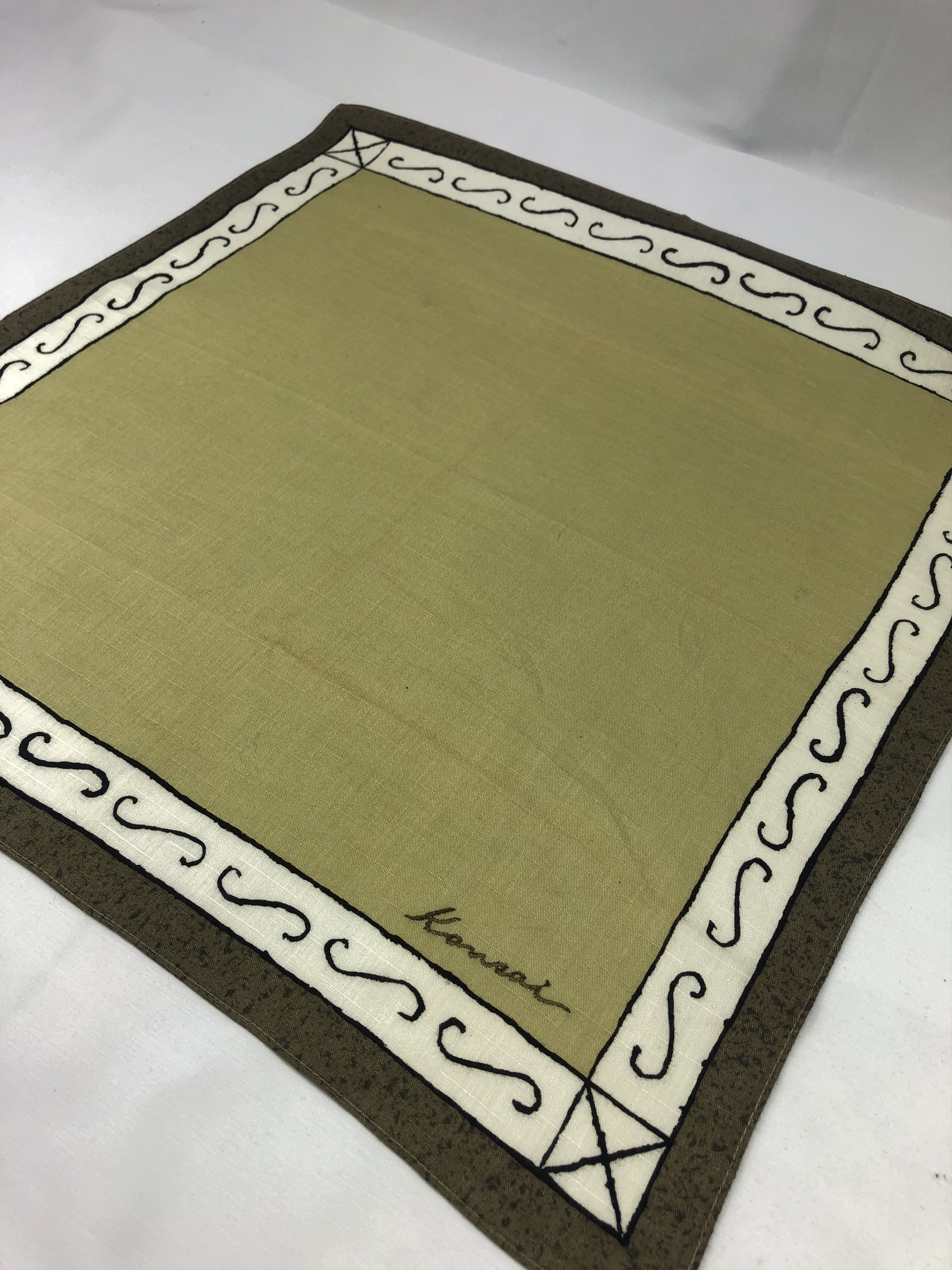 Japanese Brand × Kansai Yamamoto × Vintage Kansai Yamamoto Handkerchief / Bandana / Neckerchief Size ONE SIZE - 4 Thumbnail