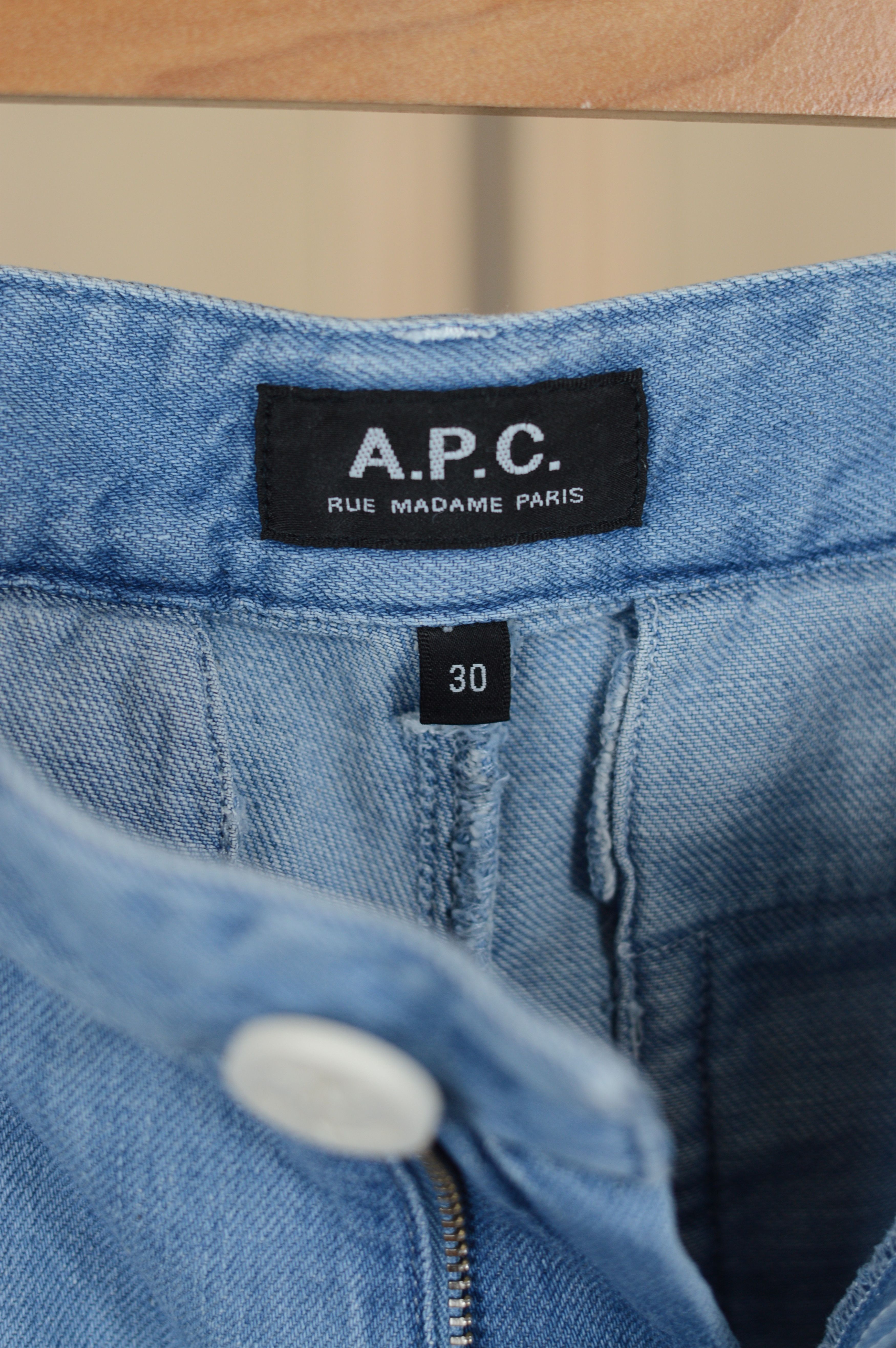 A.P.C. APC boyfriend wide leg jeans Size 30" / US 8 / IT 44 - 8 Thumbnail