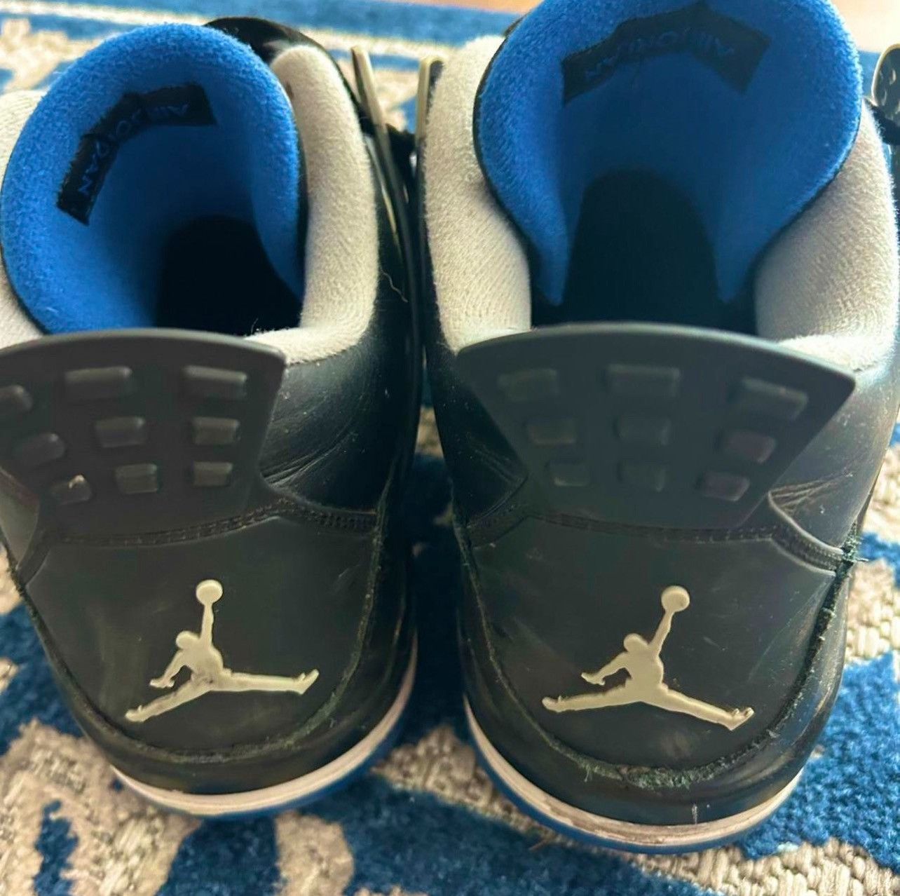 Nike Jordan 4 Retro SE Black and White trainers Size US 12.5 / EU 45-46 - 3 Thumbnail