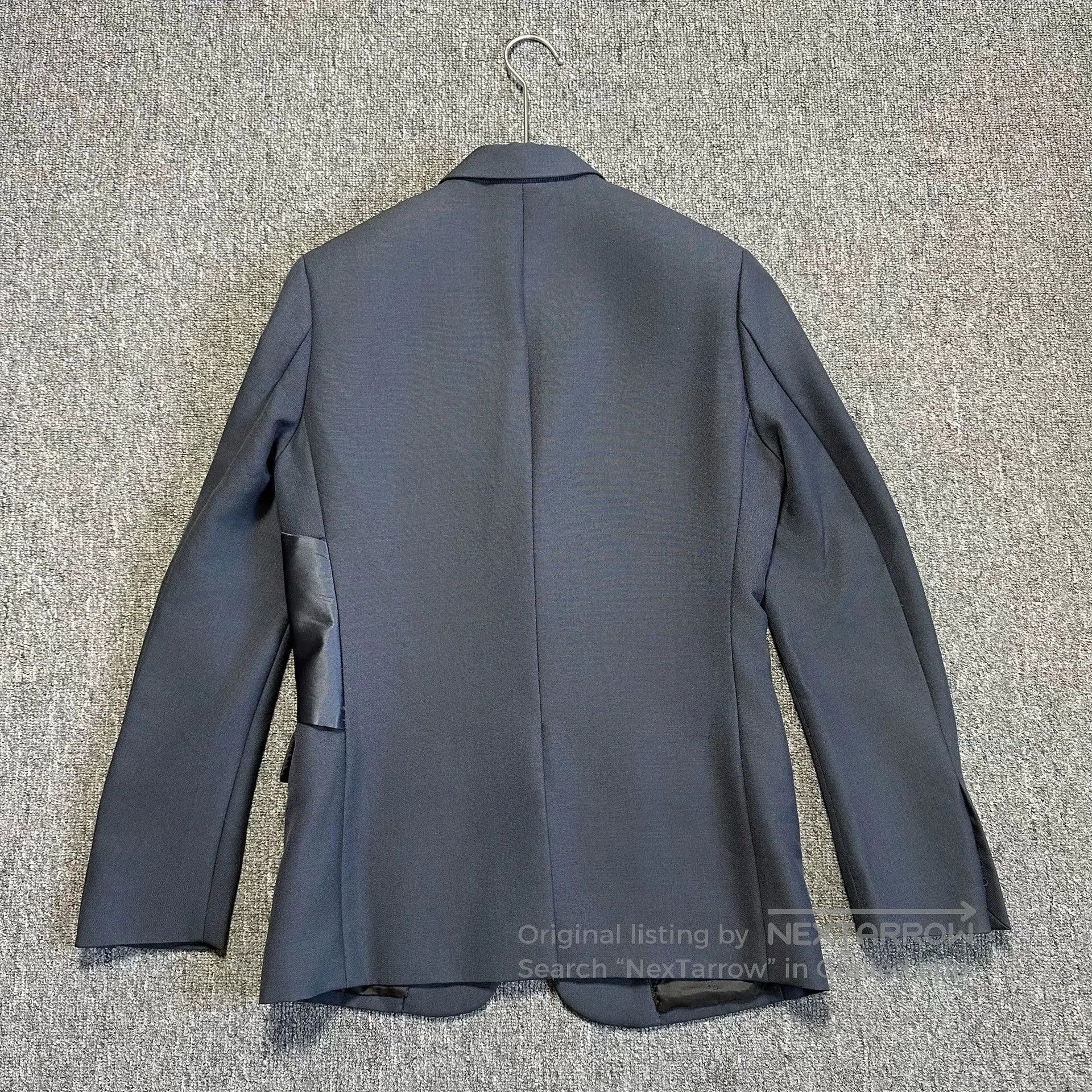 Dior dior men fog blue satin suit jacket. Size US M / EU 48-50 / 2 - 4 Thumbnail