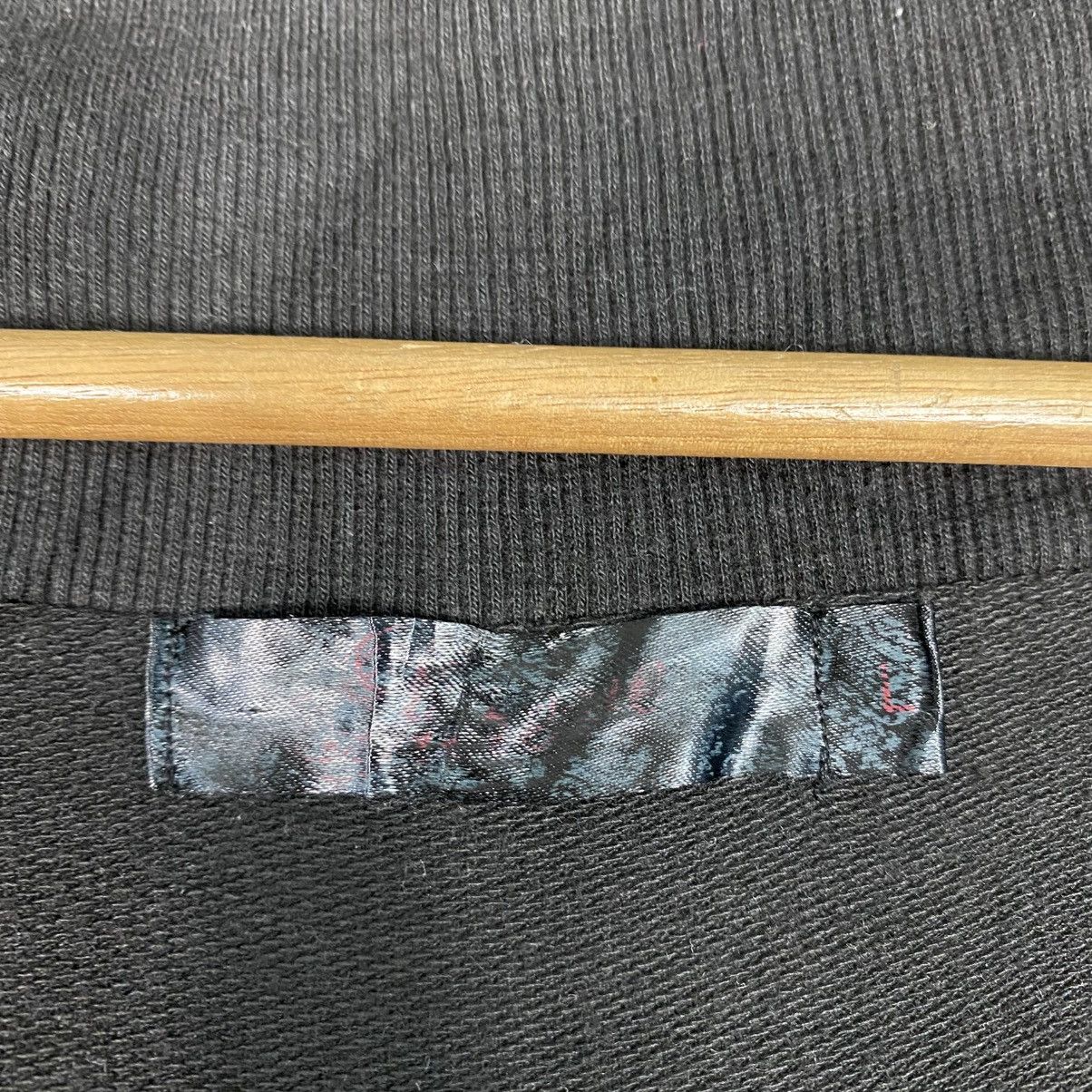 Japanese Brand 📌Full Zipper Sweater Punk Design Bondage Bones Design Size US L / EU 52-54 / 3 - 16 Thumbnail