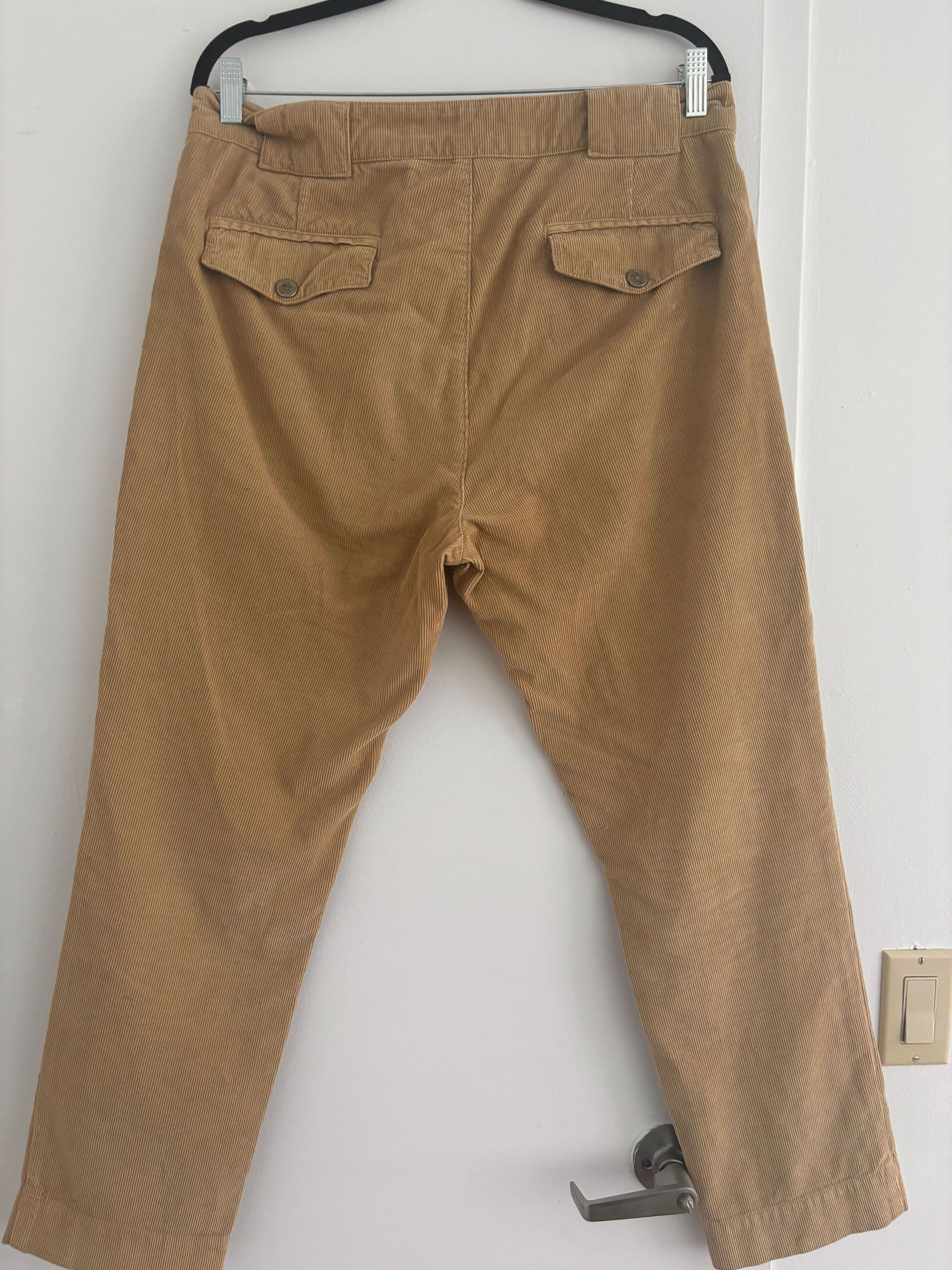 Palm Angels Cropped Corduroy Trousers Size US 34 / EU 50 - 7 Thumbnail
