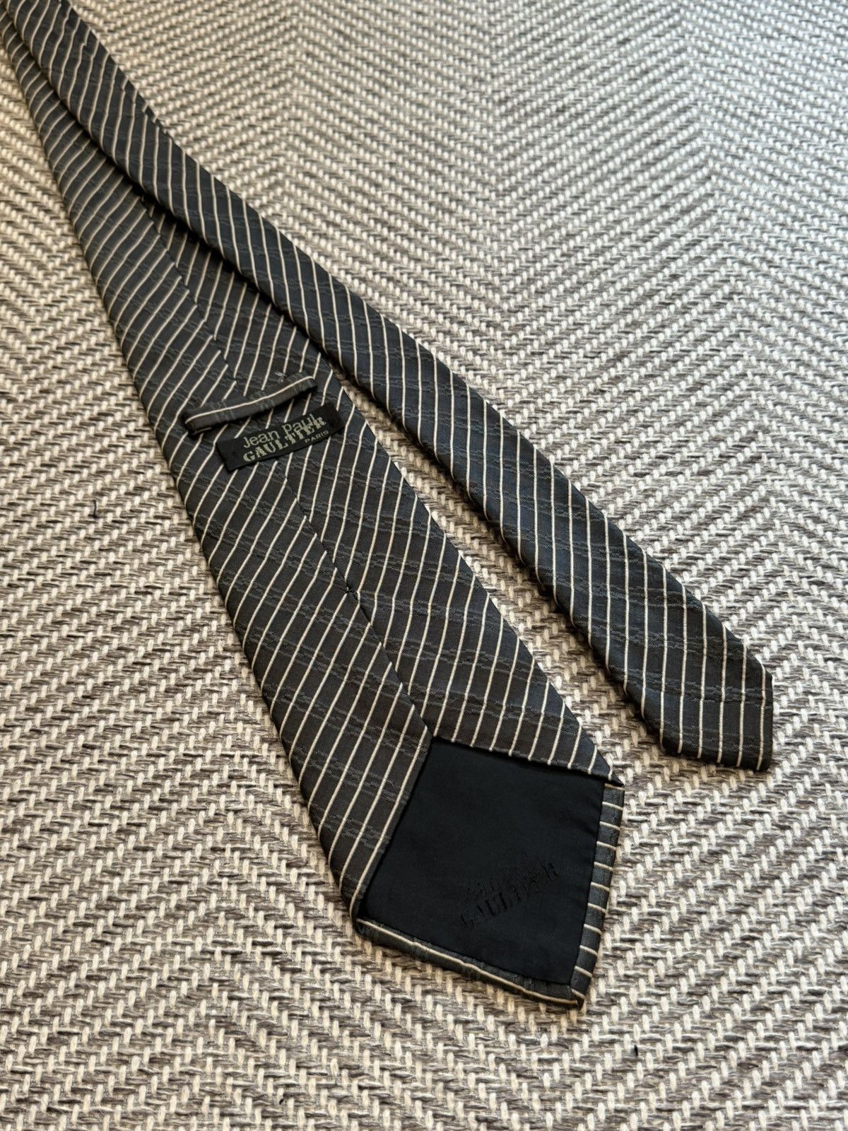 Jean Paul Gaultier JEAN PAUL GAULTIER STRIPES TIE Size ONE SIZE - 4 Thumbnail