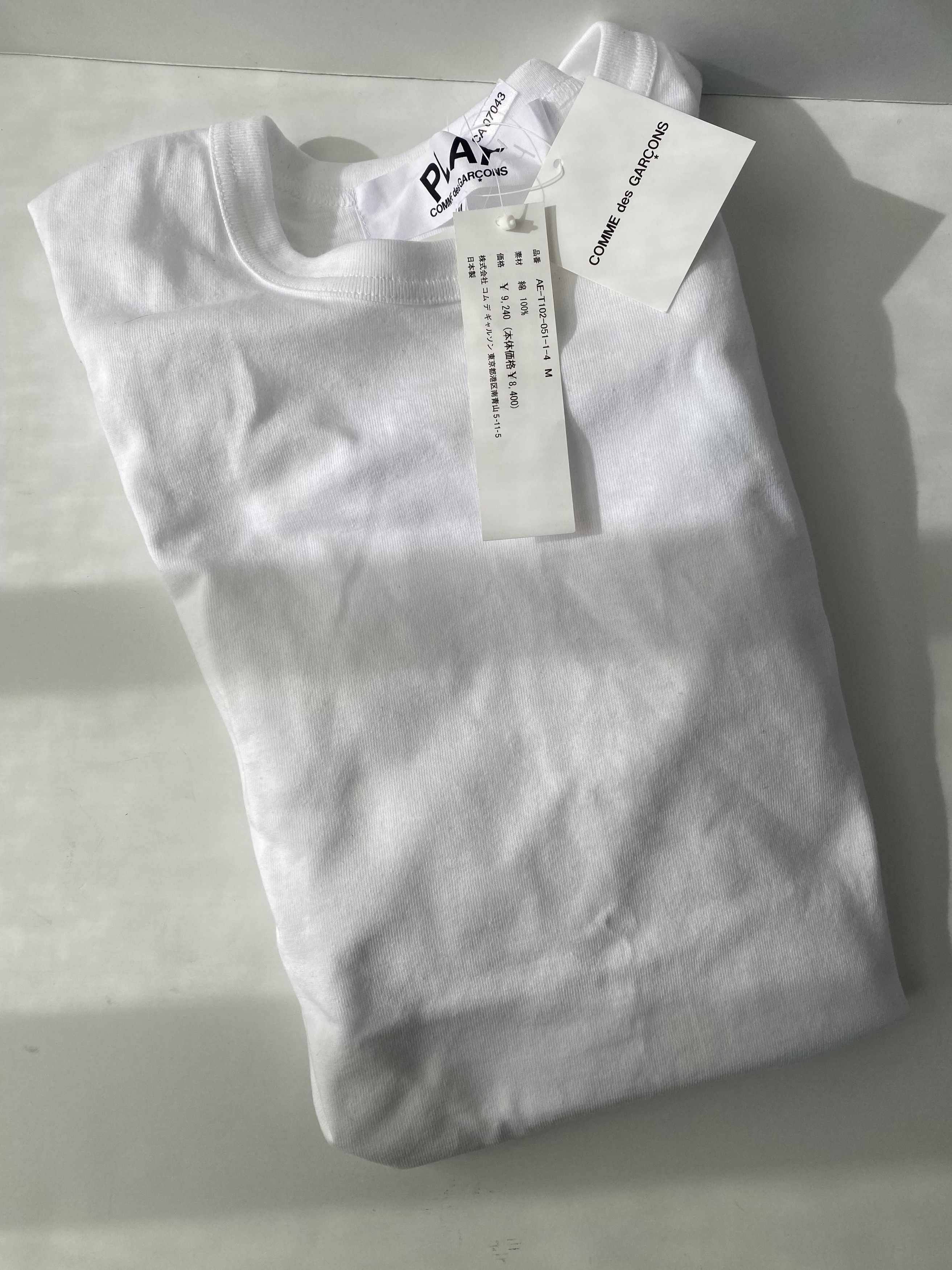 Comme des Garcons PLAY CDG X Play T Shirt Size US M / EU 48-50 / 2 - 3 Thumbnail