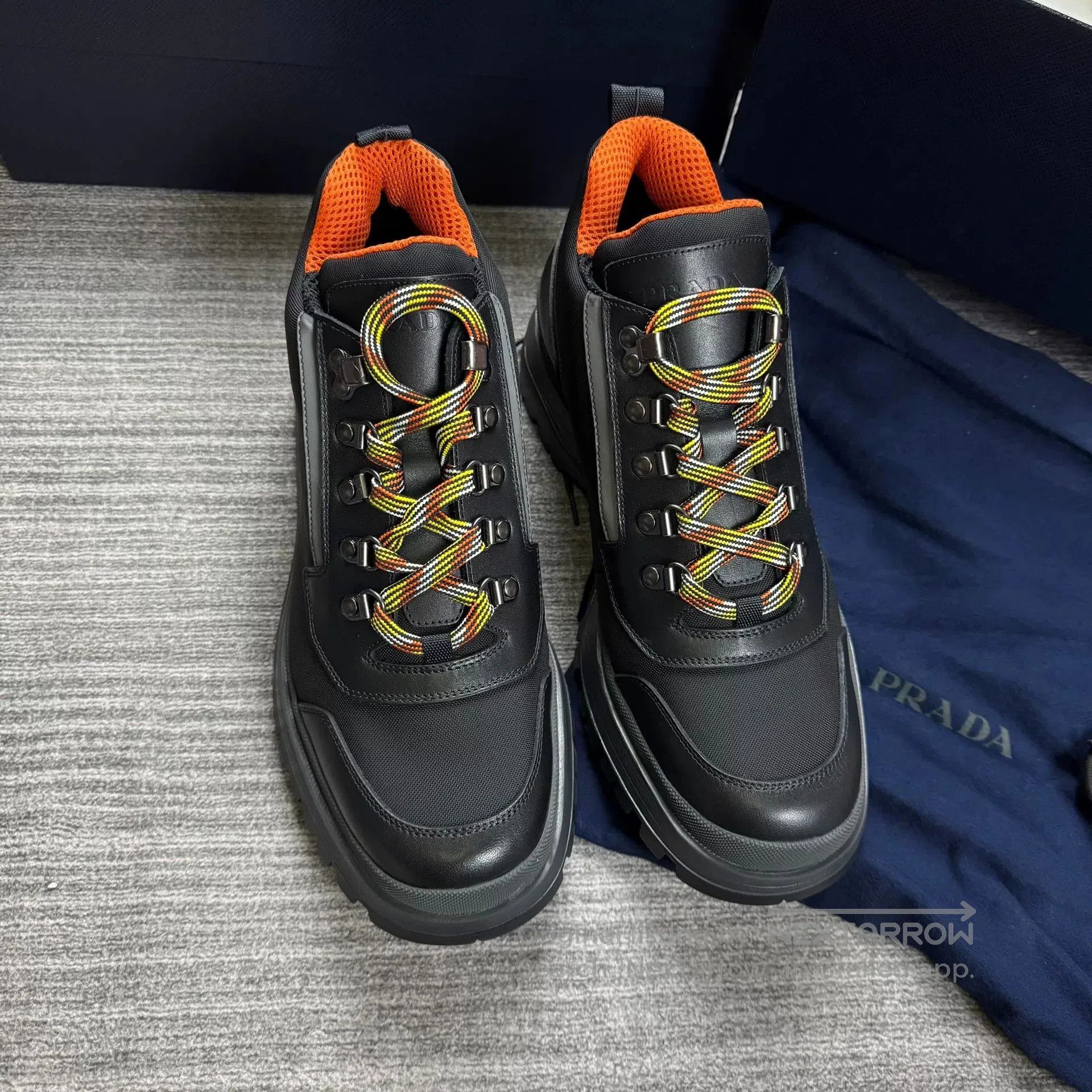 Prada PRADA Men's Casual Short Boots Sneakers. Size US 10 / EU 43 - 2 Thumbnail