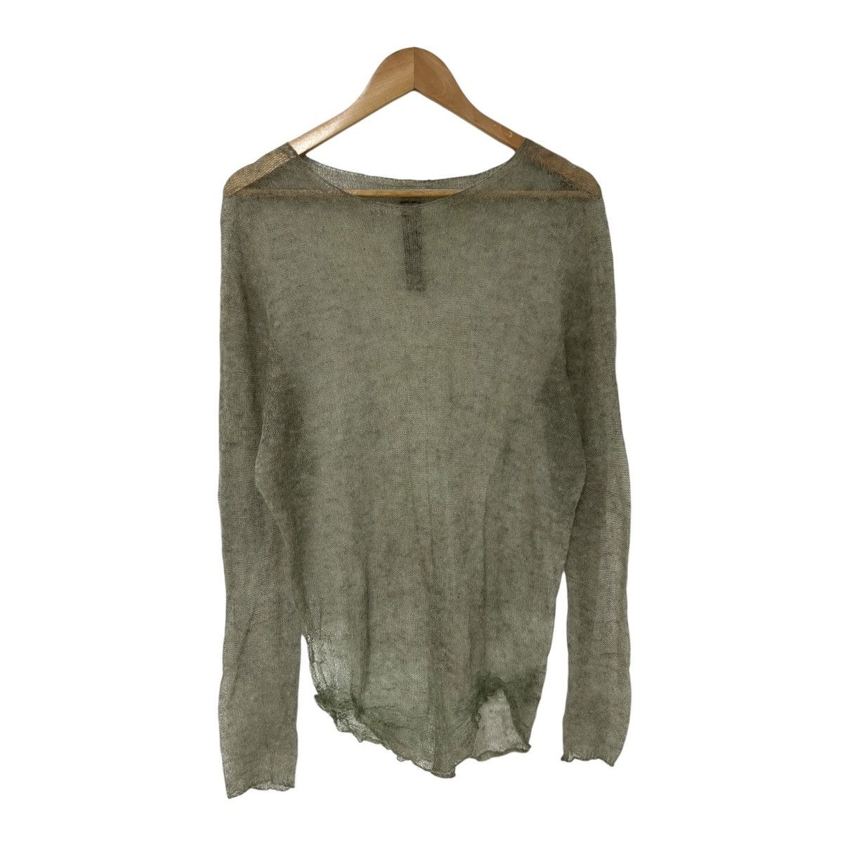 Rick owens glitter mohair sweater
