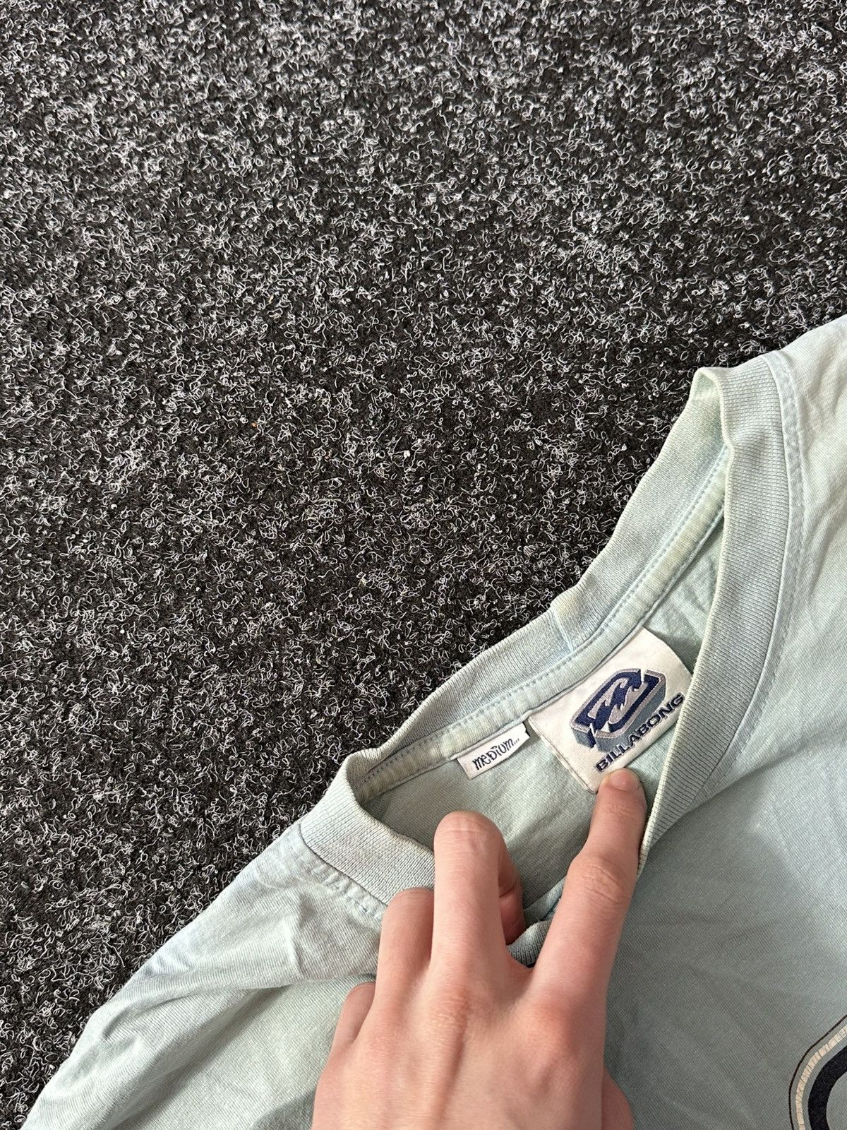 Billabong × Vintage 🚨Vintage 90s Big Logo BILLABONG faded distressed RARE Y2K Size US M / EU 48-50 / 2 - 4 Thumbnail