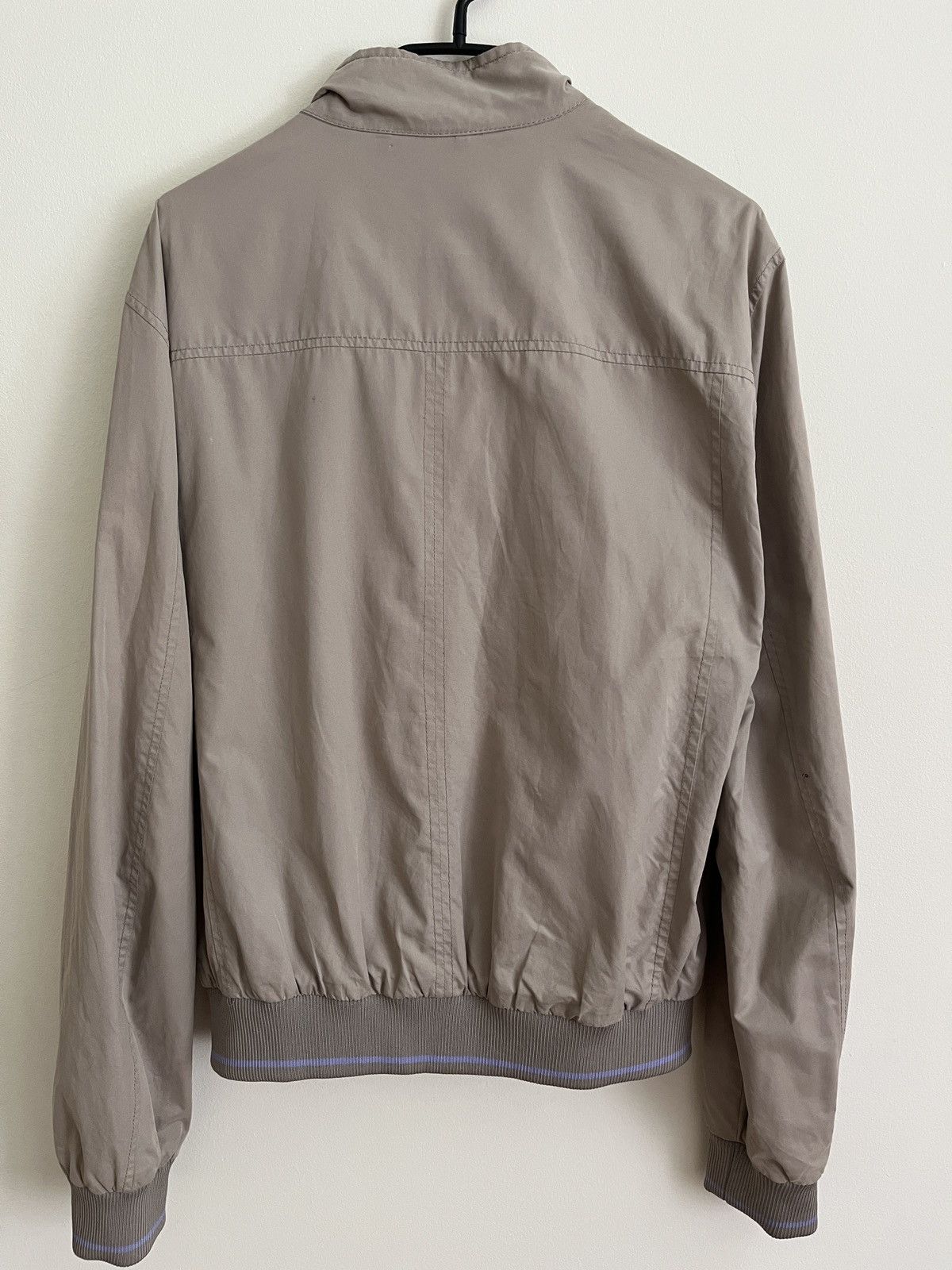 Versace Versace Collection Taupe Bomber Jacket - Size 48 Size M / US 6-8 / IT 42-44 - 6 Thumbnail