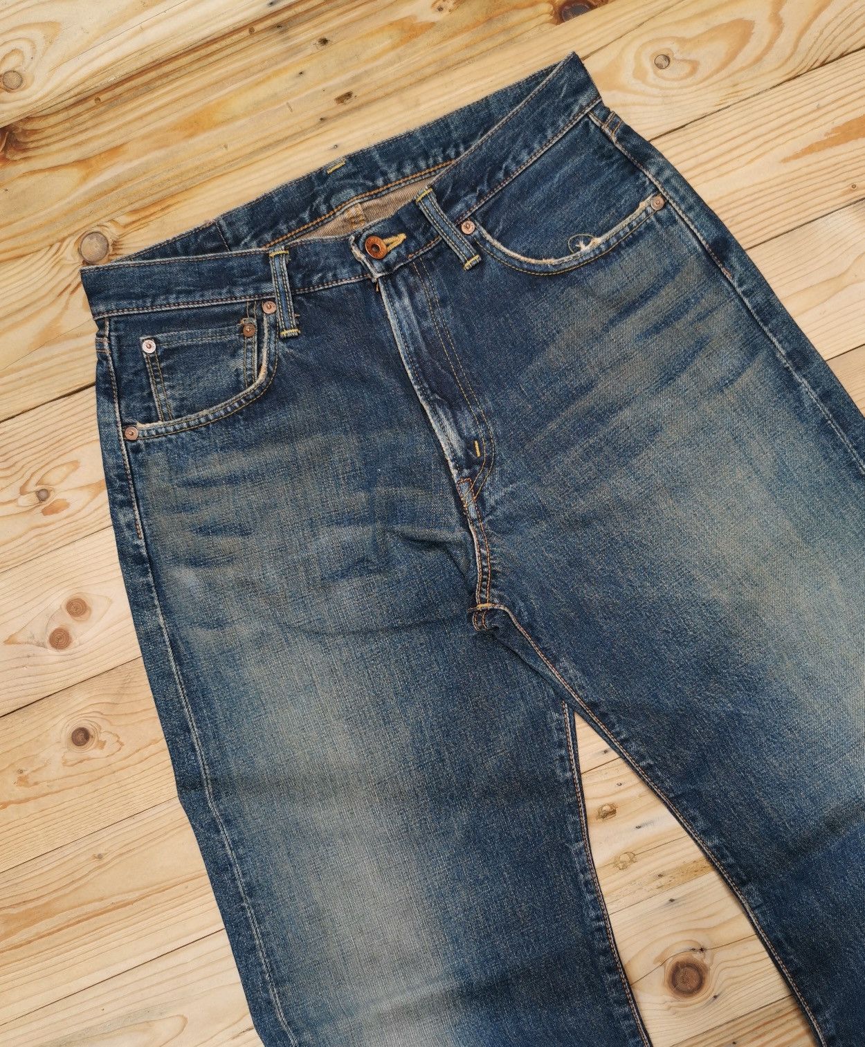 Edwin MUDWASH EDWIN LOT 505X SELVEDGE JEANS Size US 30 / EU 46 - 4 Thumbnail