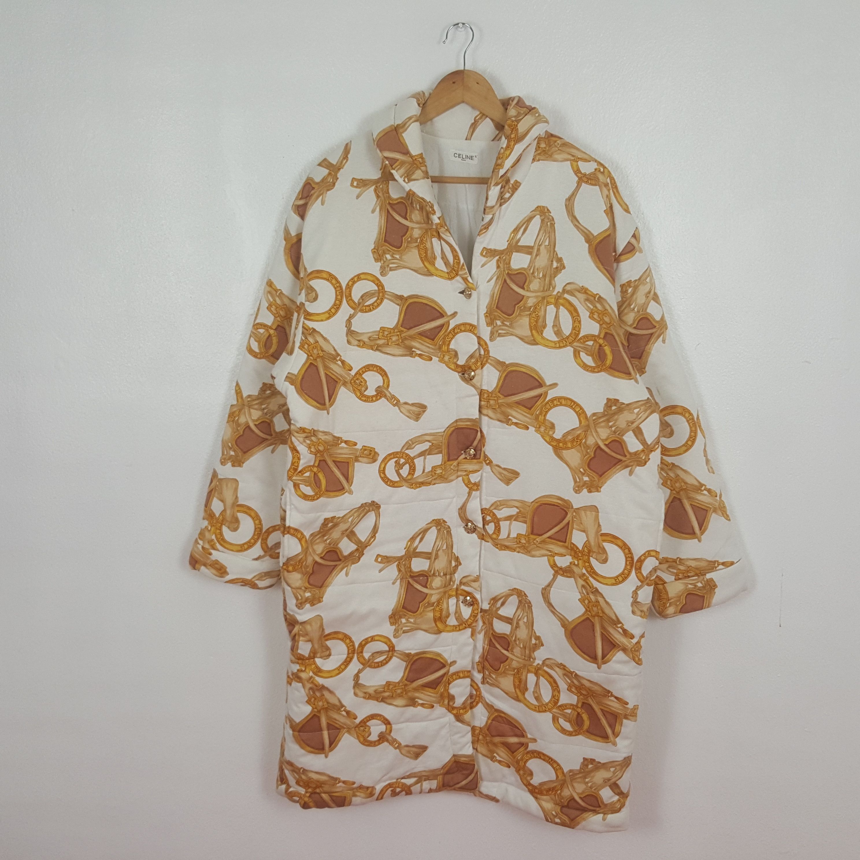 Vintage Vintage Celine Fashion Style Jacket C321N10 Size US L / EU 52-54 / 3 - 1 Thumbnail