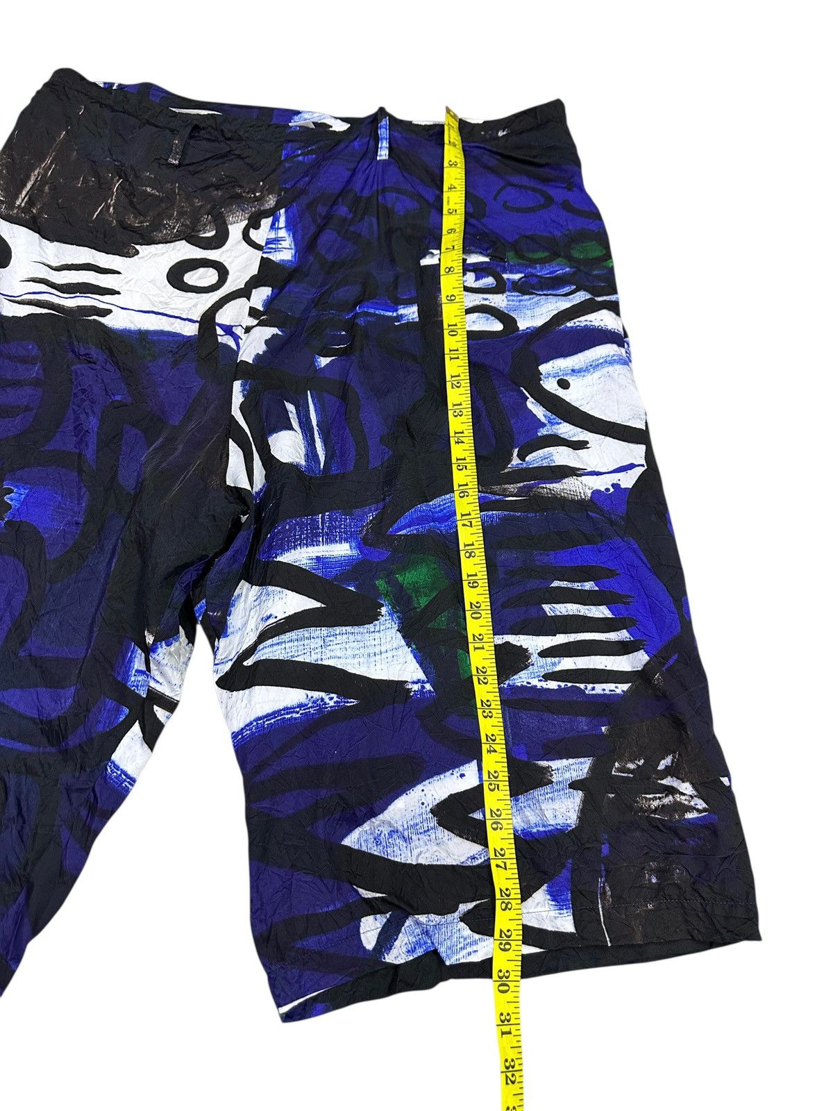 Yohji Yamamoto 🔥Y’s yohji yamamoto overprint short pants japan Size US 41 - 12 Thumbnail