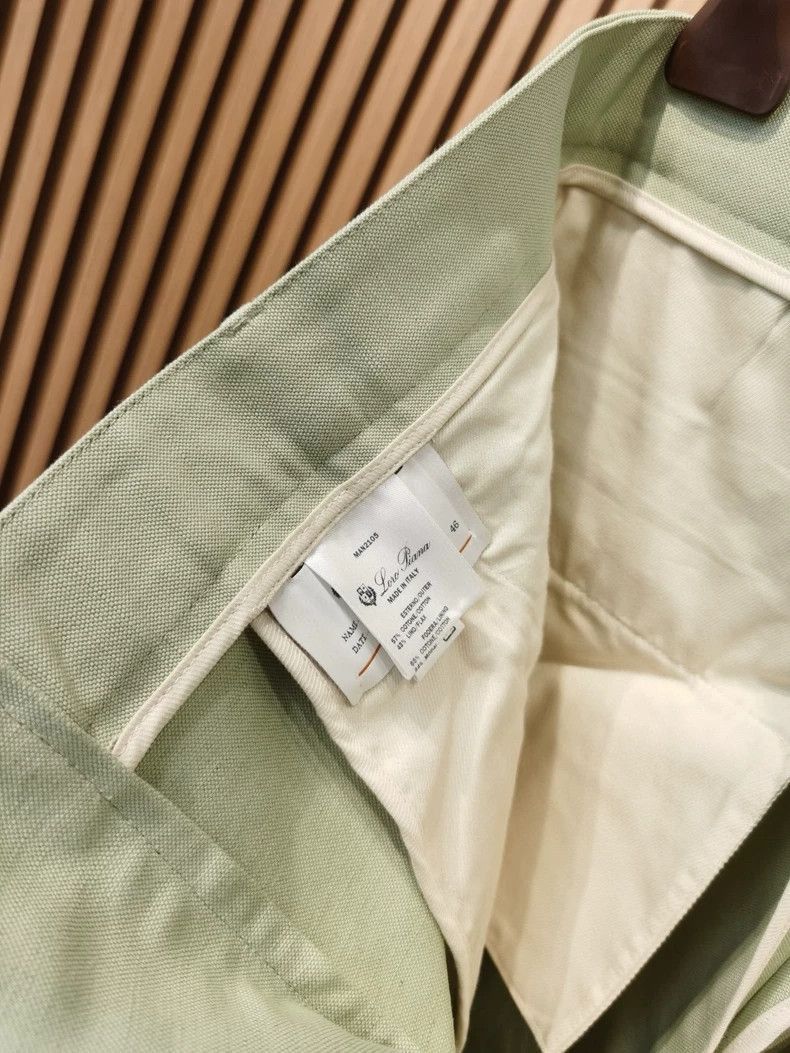 Ermenegildo Zegna Loro Piana Men's Cotton-Linen Casual Pants- Size US 32 / EU 48 - 9 Thumbnail