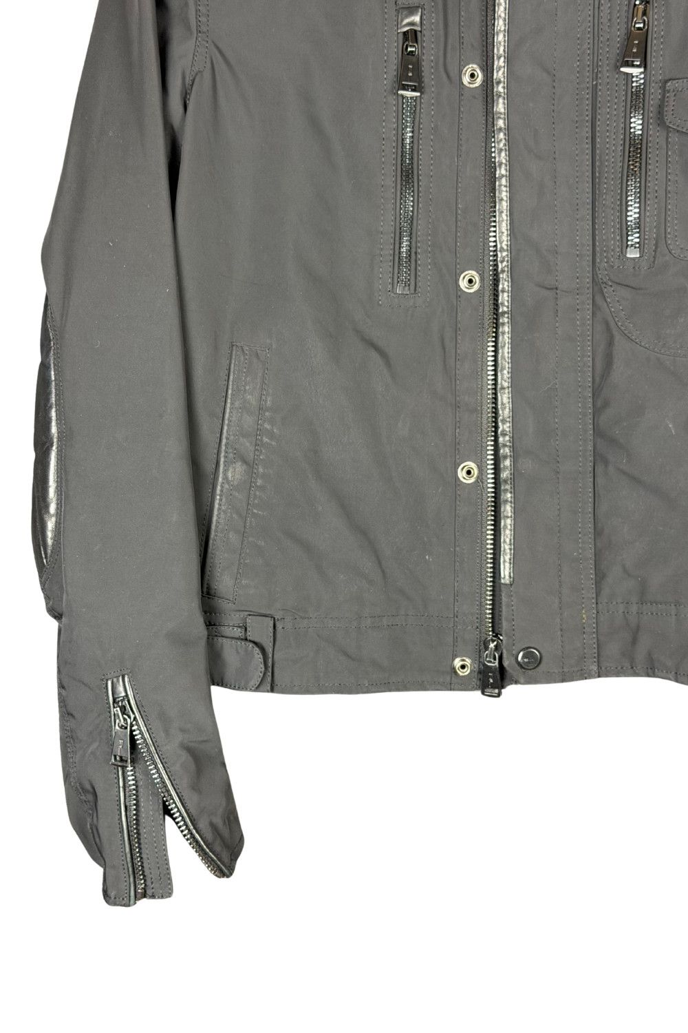 Polo Ralph Lauren Ralph Lauren Black Label Lambskin Moto Jacket (c.2012) Size US S / EU 44-46 / 1 - 4 Thumbnail
