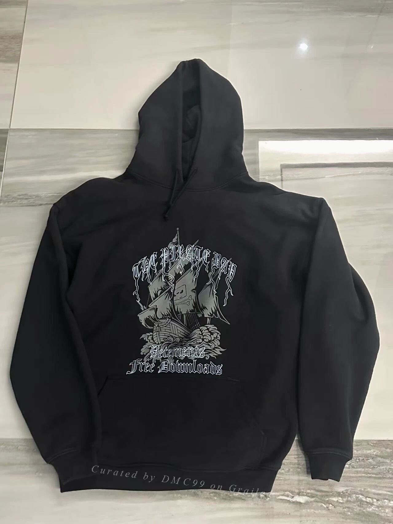 Vetements FW19 The Pirate Bay Hoodie | Grailed