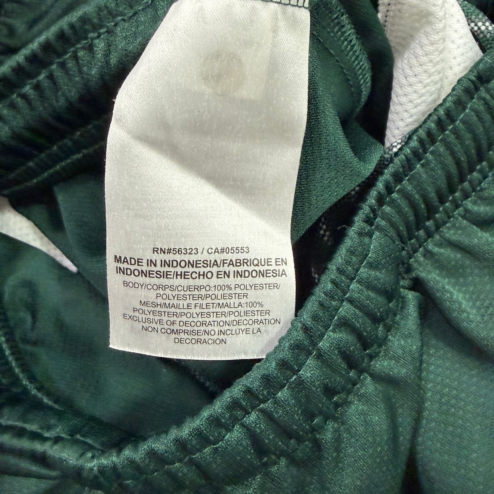 Nike Nike Michigan State Spartans Shorts Men's Large Green Size US 32 / EU 48 - 7 Thumbnail