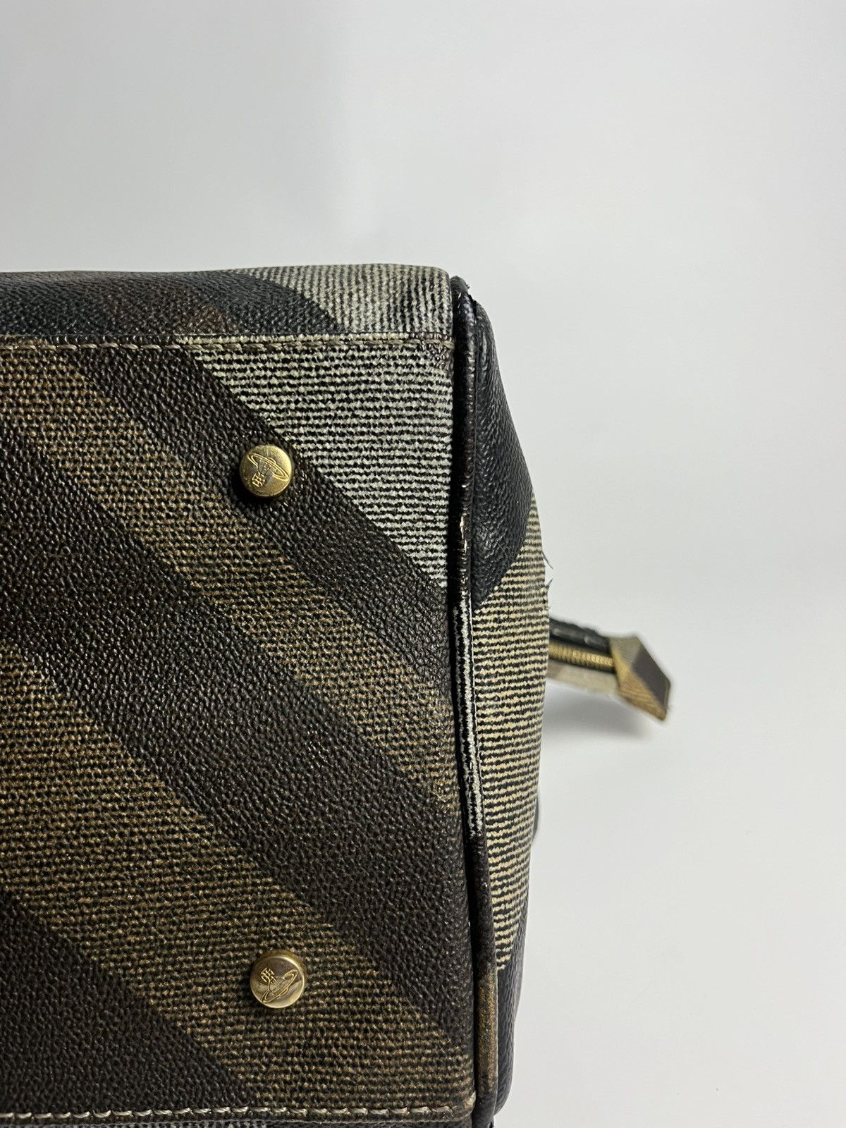 Vivienne Westwood Vivienne Westwood Derby Vinyl Leather Hamd Bag Size ONE SIZE - 13 Thumbnail