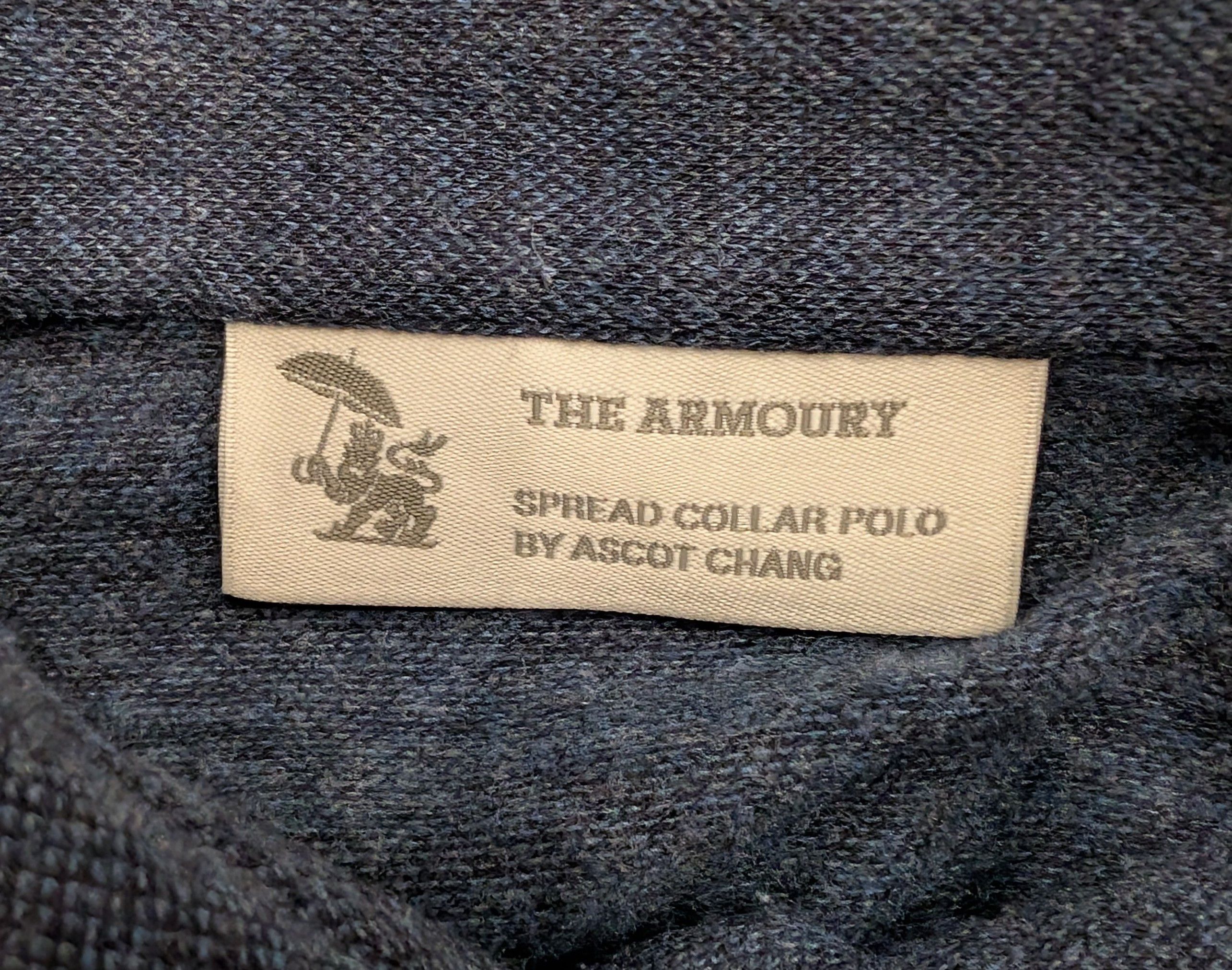 The Armoury The Armoury by Ascot Chang Cotton Cashmere LS Spread Polo Size US S / EU 44-46 / 1 - 3 Thumbnail