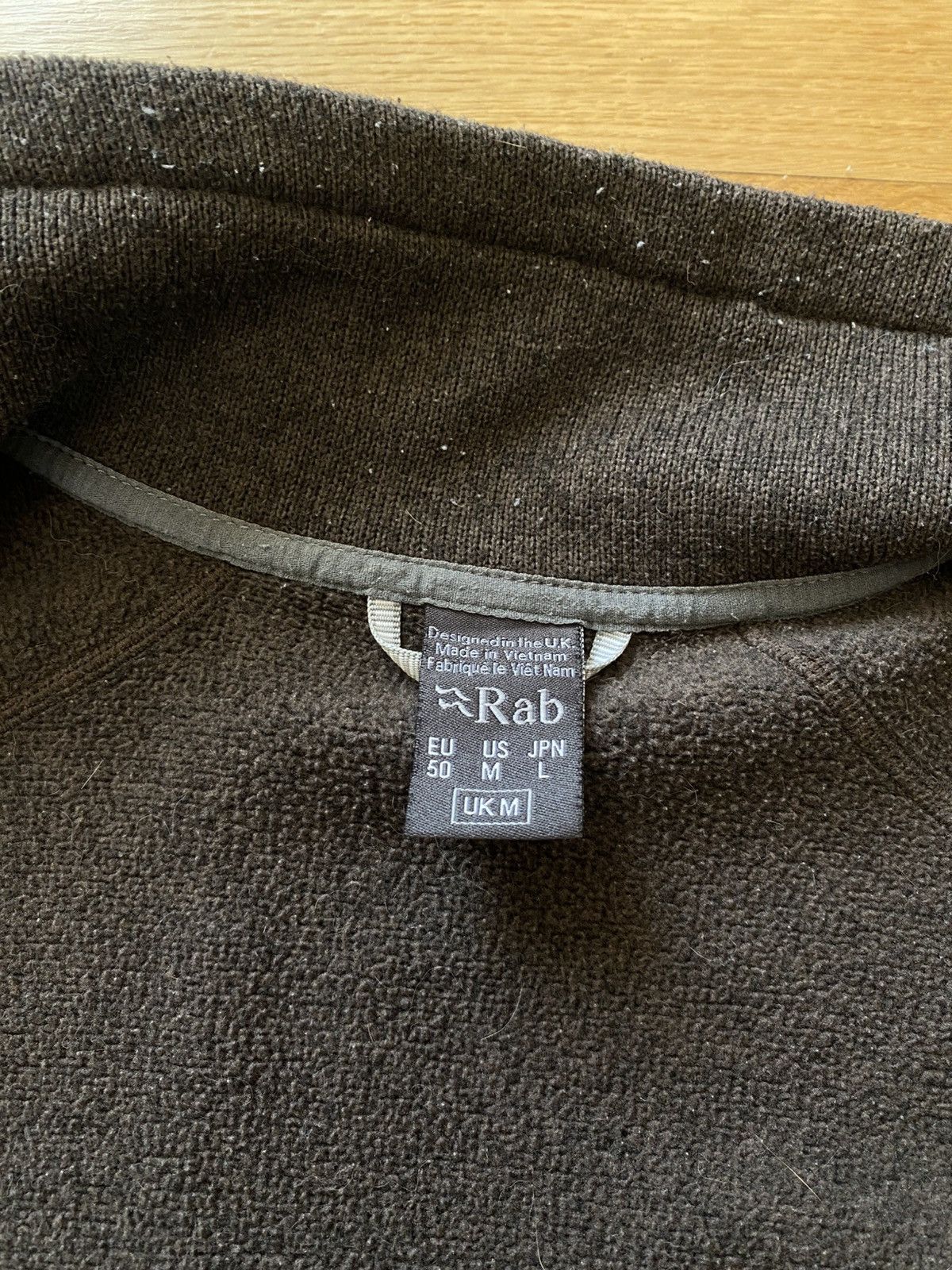 Rab Rab Vintage Quest Fleece Jacket Brown Mens Size M Size US M / EU 48-50 / 2 - 6 Thumbnail
