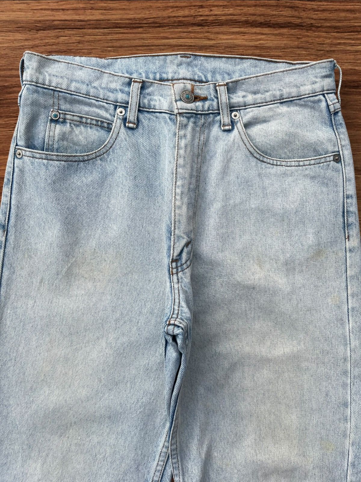 Levi's Vintage Y2K Levi’s Big E Blue Washed Apache Barrel Jeans Size US 29 - 4 Thumbnail