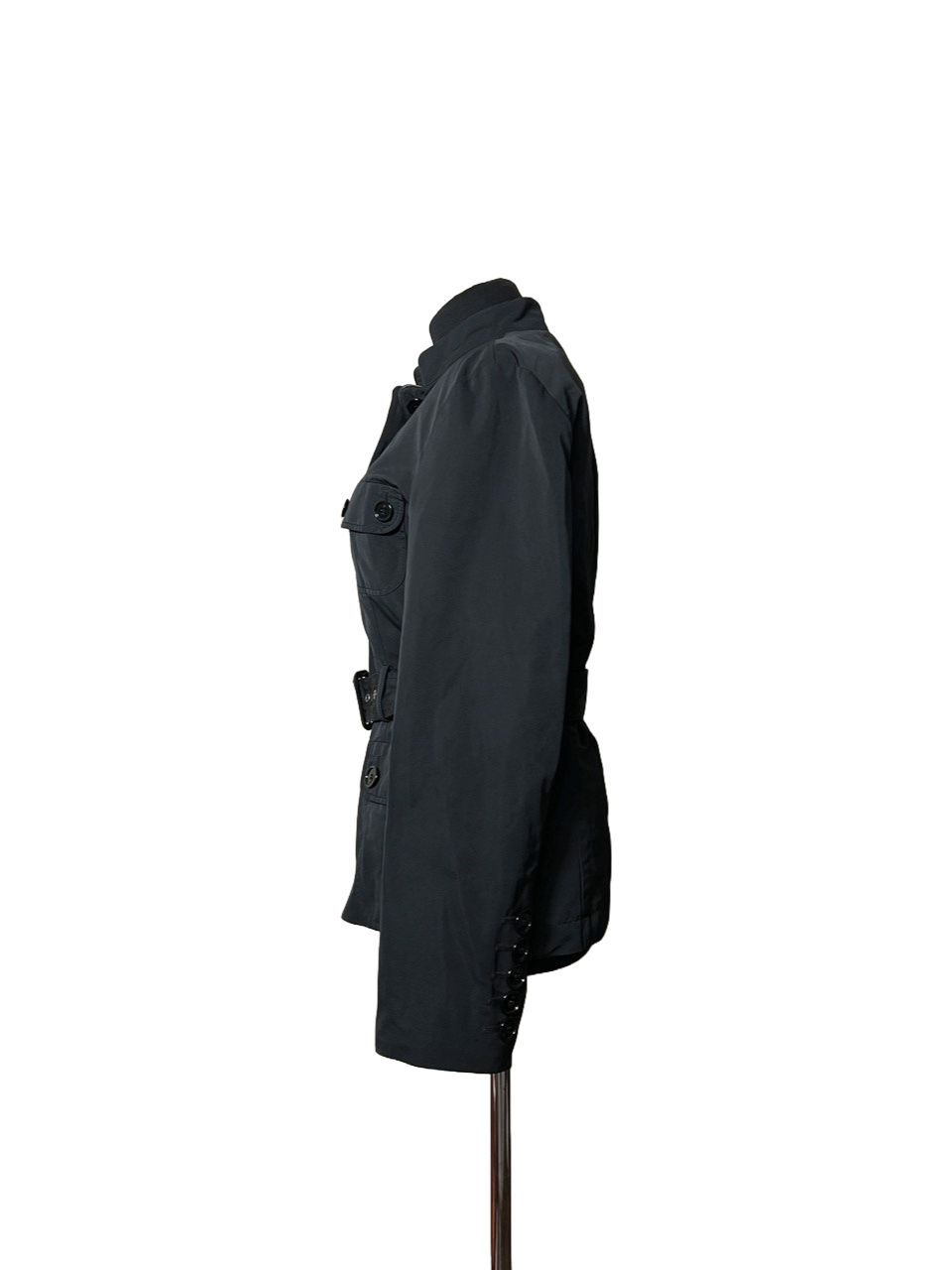 Bogner BOGNER Women Black Designer Jacket with Pockets Size M / US 6-8 / IT 42-44 - 2 Thumbnail