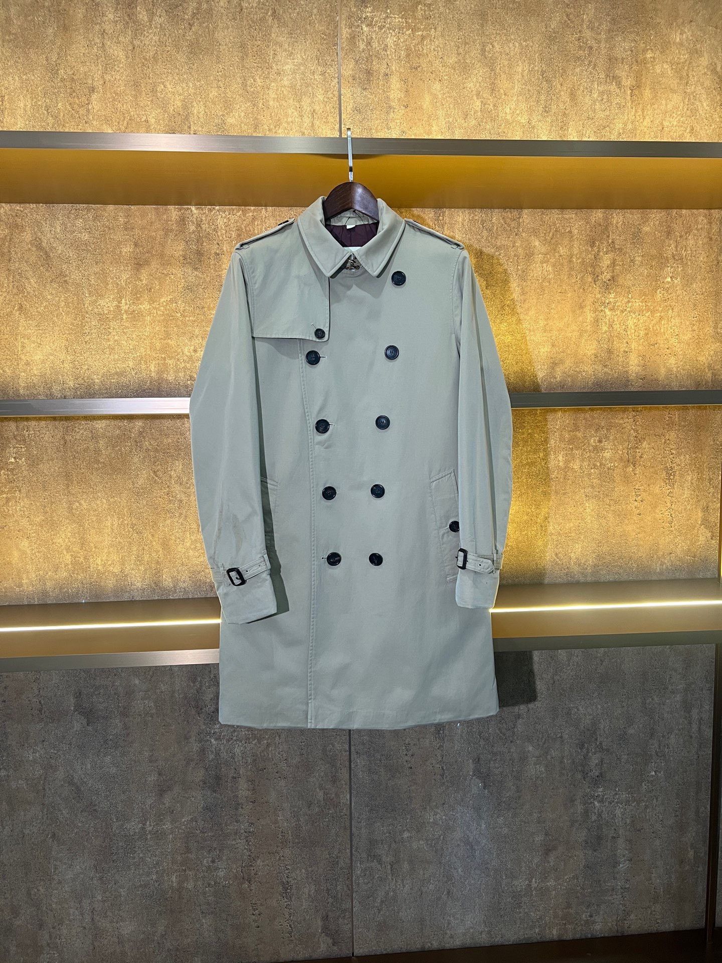 Burberry Burberry Cotton Heavy Coat m Men Size US M / EU 48-50 / 2 - 1 Thumbnail