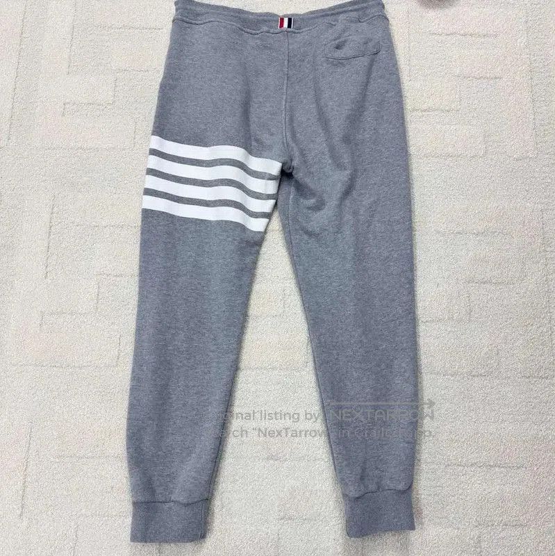 Thom Browne Thom Browne Gray Casual Pants for Men . Size US 26 / EU 42 - 2 Thumbnail