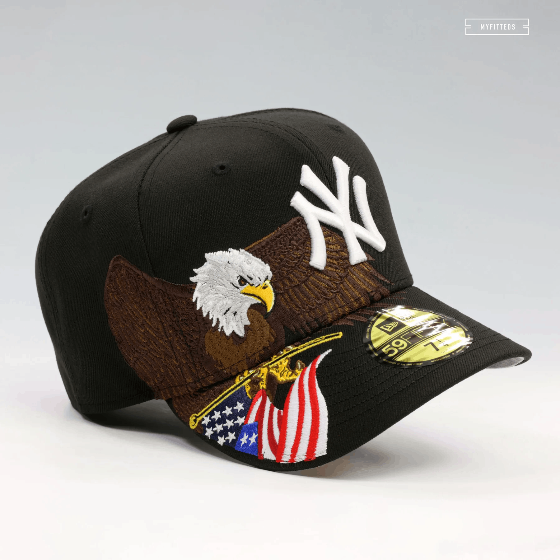 New Era × Stussy Stussy x New Era LA Cap (Black, 7 1/4) | Grailed