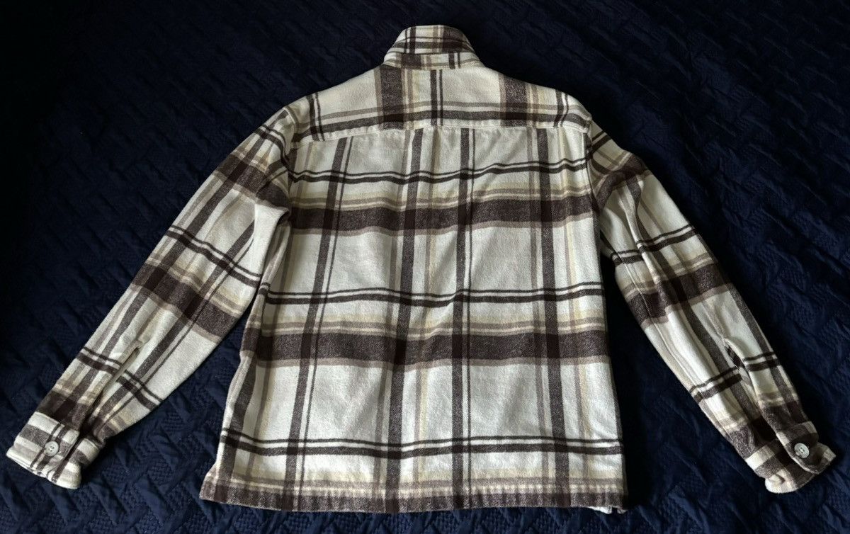 Abercrombie & Fitch × Flannel Abercrombie & Fitch Brown Plaid Flannel Shacket Size US S / EU 44-46 / 1 - 3 Thumbnail