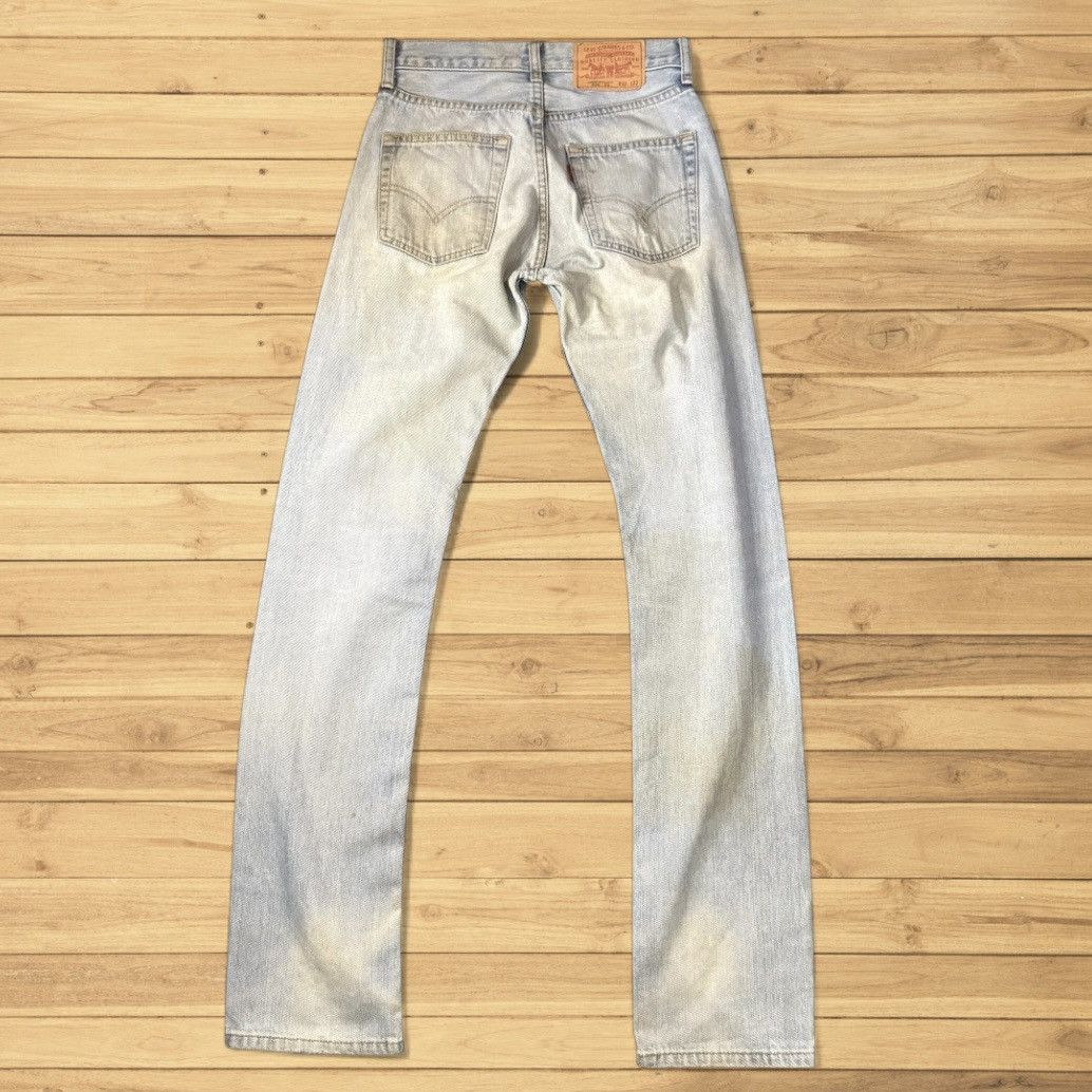 Beauty Beast 90s Levis 505 Distressed Aging Denim y2k Style Size US 28 / EU 44 - 1 Thumbnail