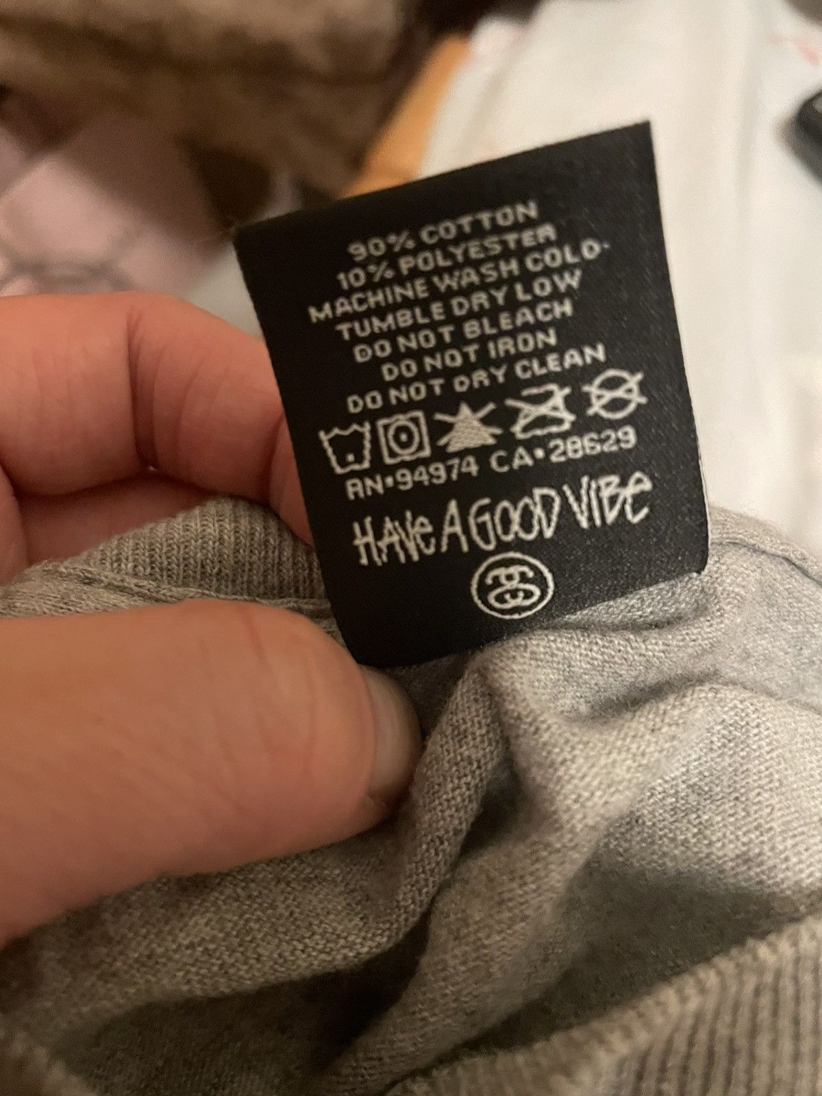 Stussy stussy increase the peace vintage Size US S / EU 44-46 / 1 - 4 Thumbnail