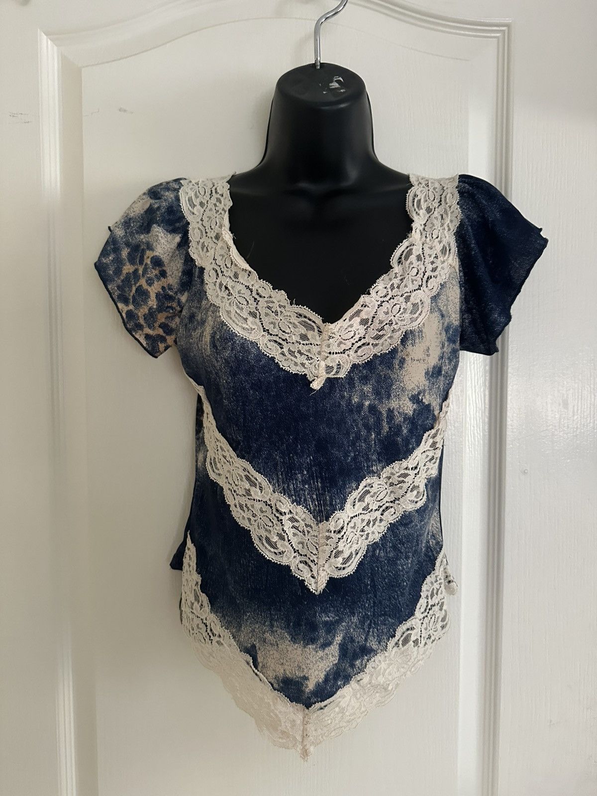Other Lace blue top Size S / US 4 / IT 40 - 1 Thumbnail