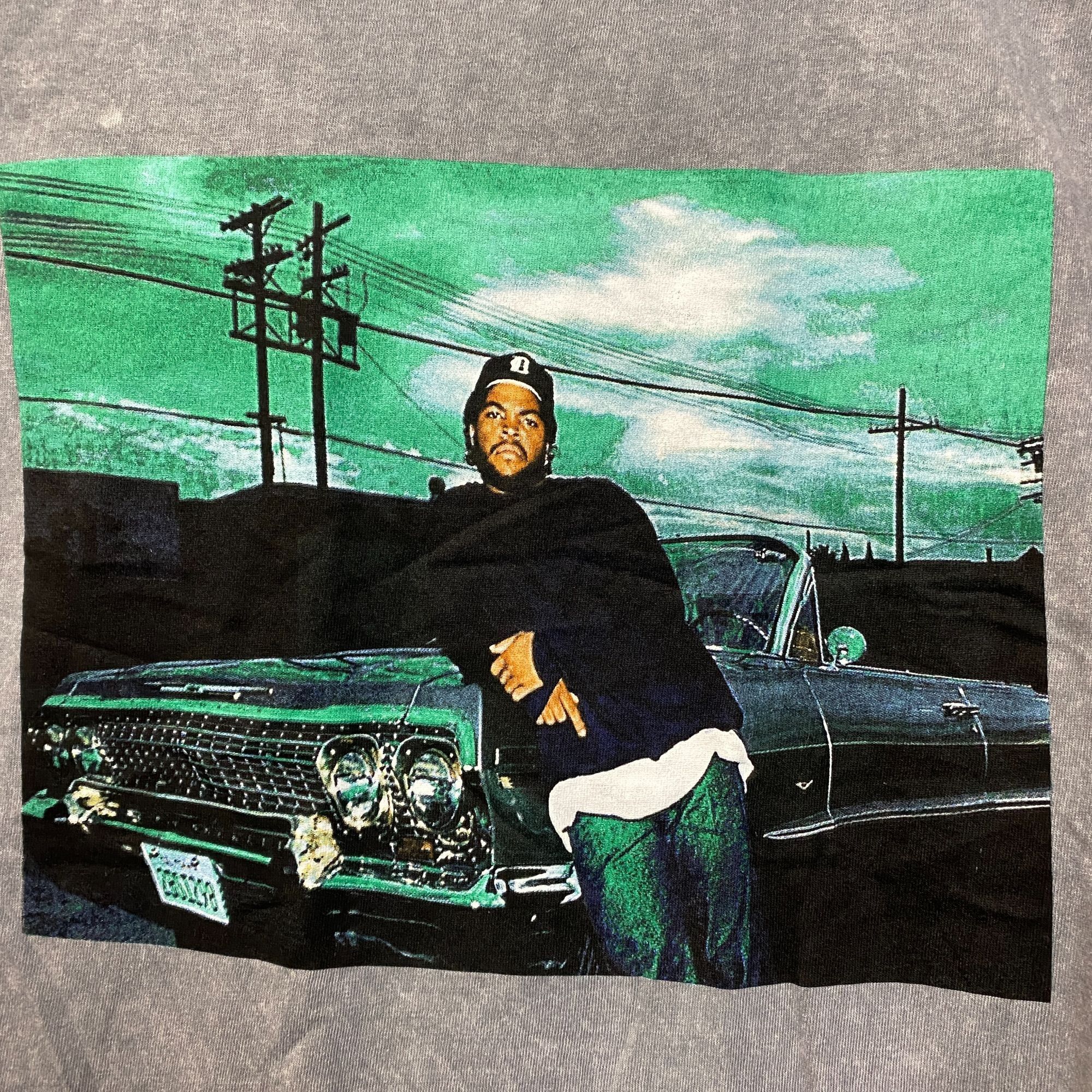 Rap Tees Ice Cube Man Down Album Hip-Hop T-Shirt Small Size US S / EU 44-46 / 1 - 2 Thumbnail