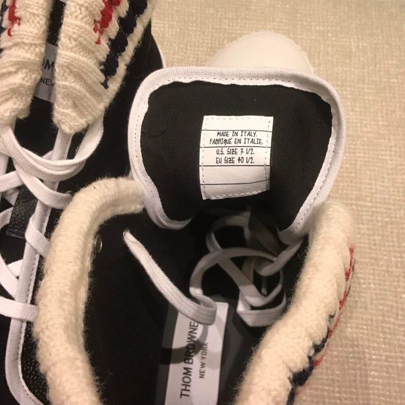 Thom Browne Thom Browne High-top sneakers Size US 8 / EU 41 - 6 Thumbnail