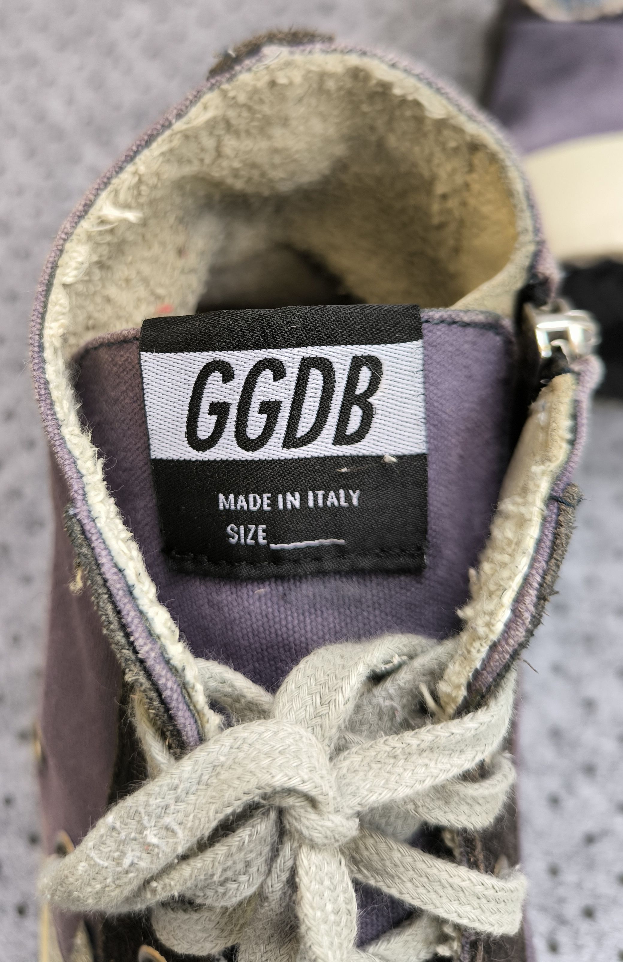 Golden Goose GOLDEN GOOSE Francy canvas high-top sneakers Size US 9 / EU 42 - 7 Thumbnail