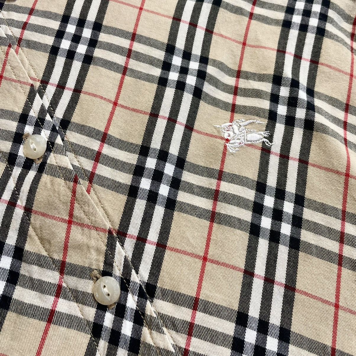 Burberry Burberry London women Nova Shirt short sleeve size M plaid Size M / US 6-8 / IT 42-44 - 3 Thumbnail