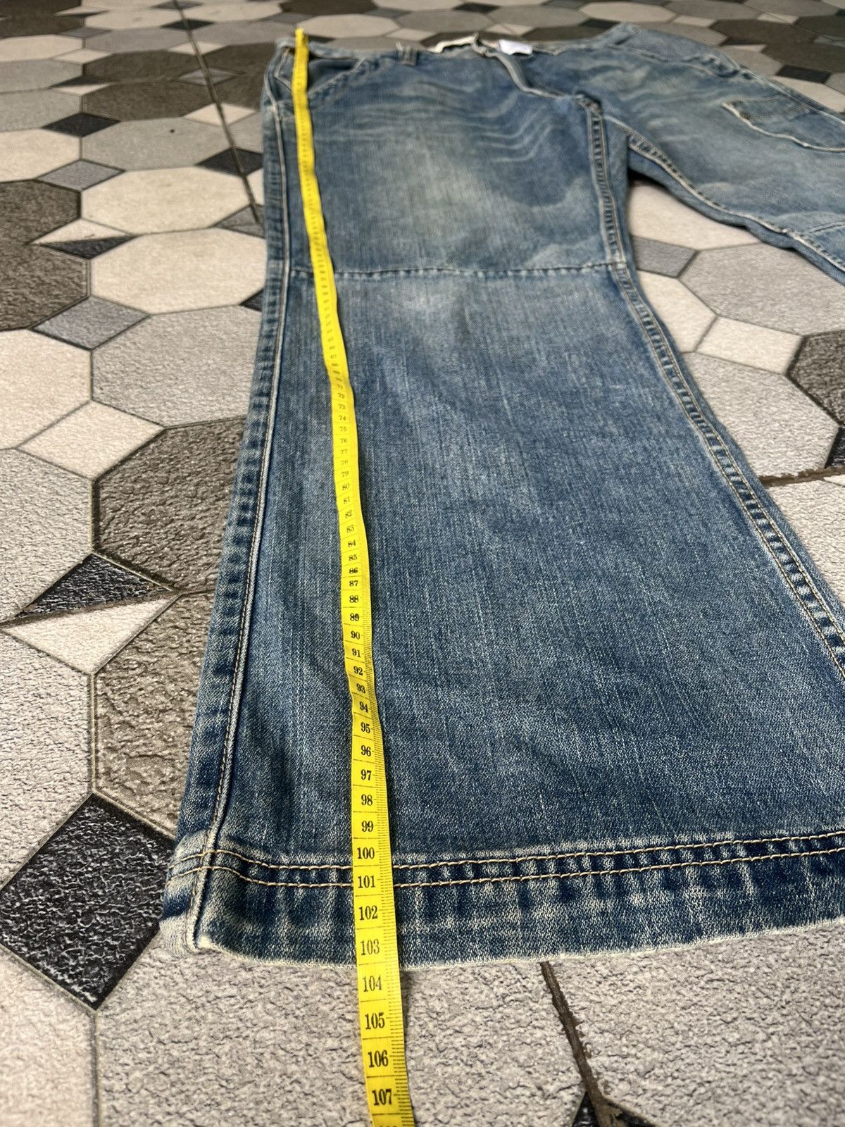 Levi's VINTAGE BAGGY LEVI'S WORKWEAR DENIM JEANS Size US 34 / EU 50 - 4 Thumbnail